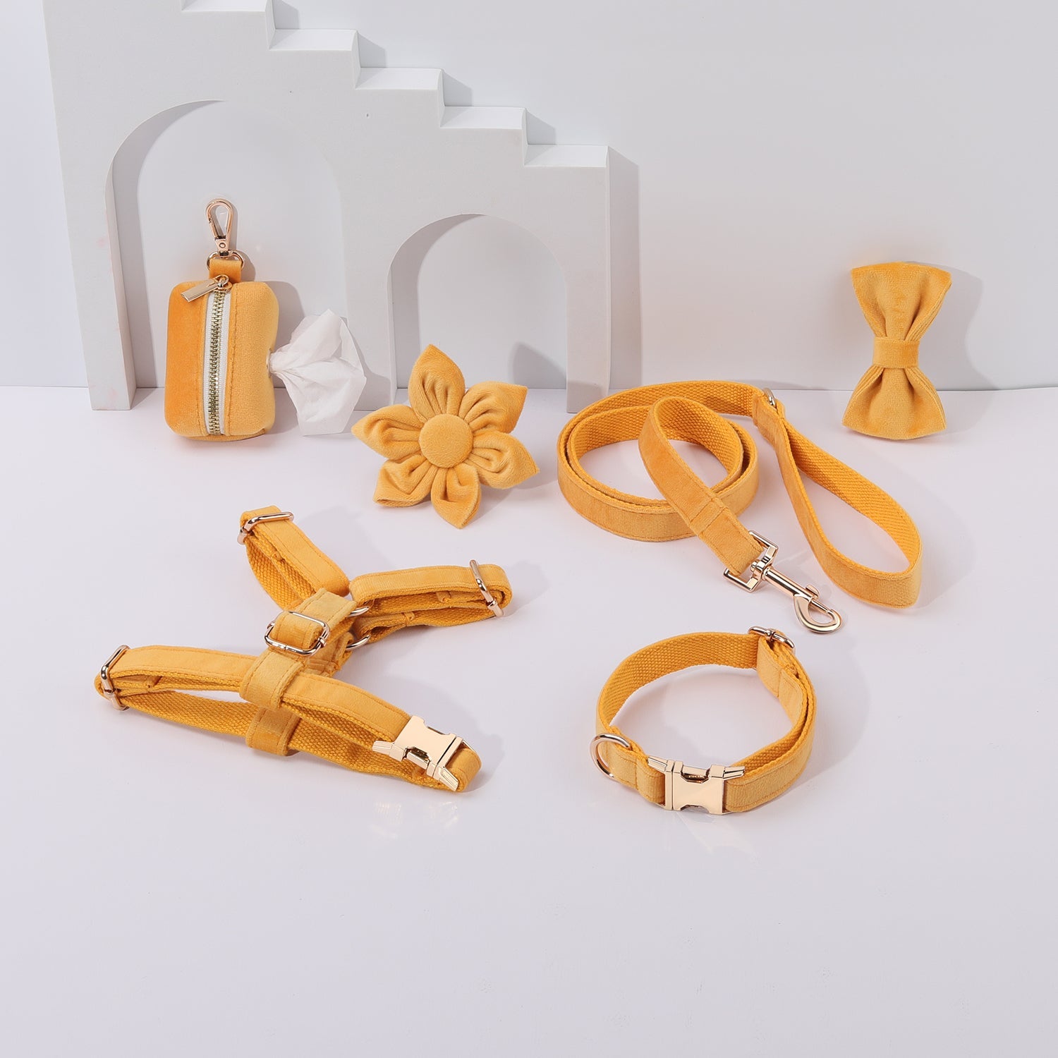 Step-In Floral Walking Bundle - Light Orange (6-Piece Deluxe Set)-0