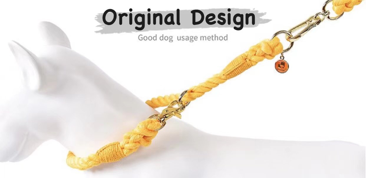 Cotton Rope Collar - Classic (S,M,L)-2