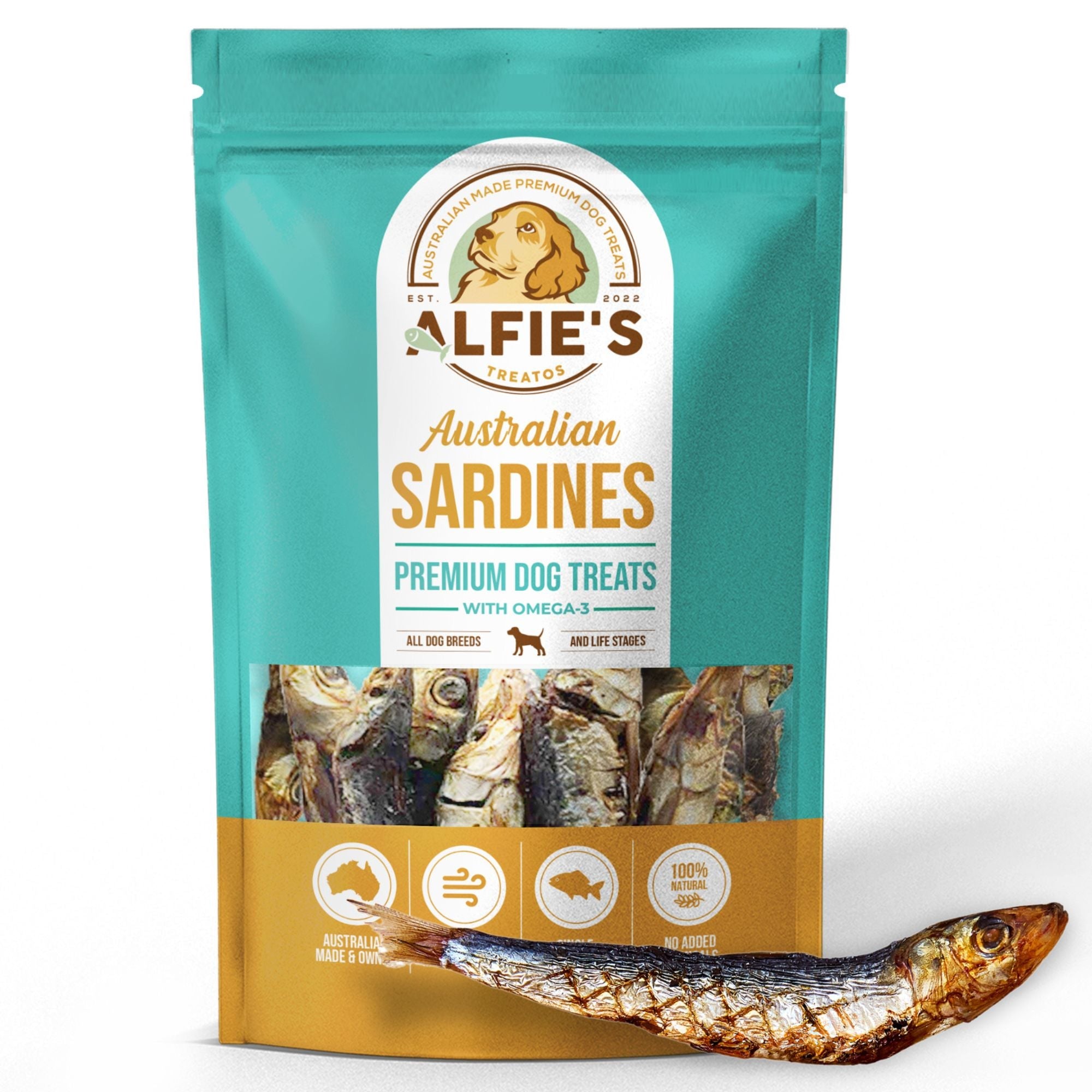 Wild-Caught Australian Sardine Dog Treats-0