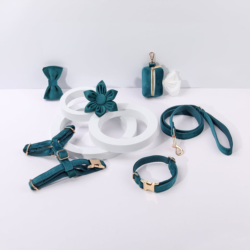 Step-In Floral Walking Bundle - Peacock Blue (6-Piece Deluxe Set)-0