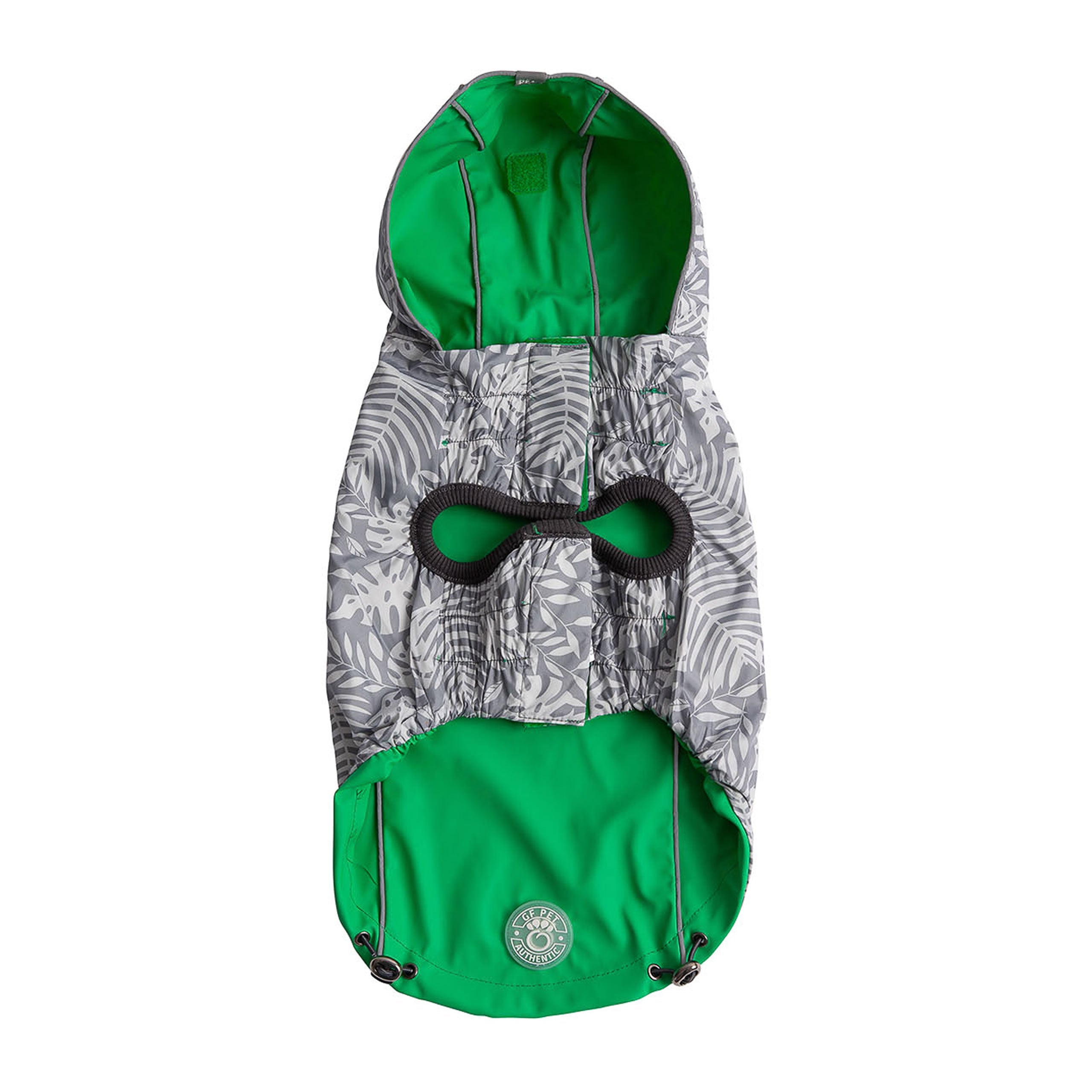 GF PET® Reversible Elasto-Fit Raincoat - Green (Buttery-Soft Waterproof Shell