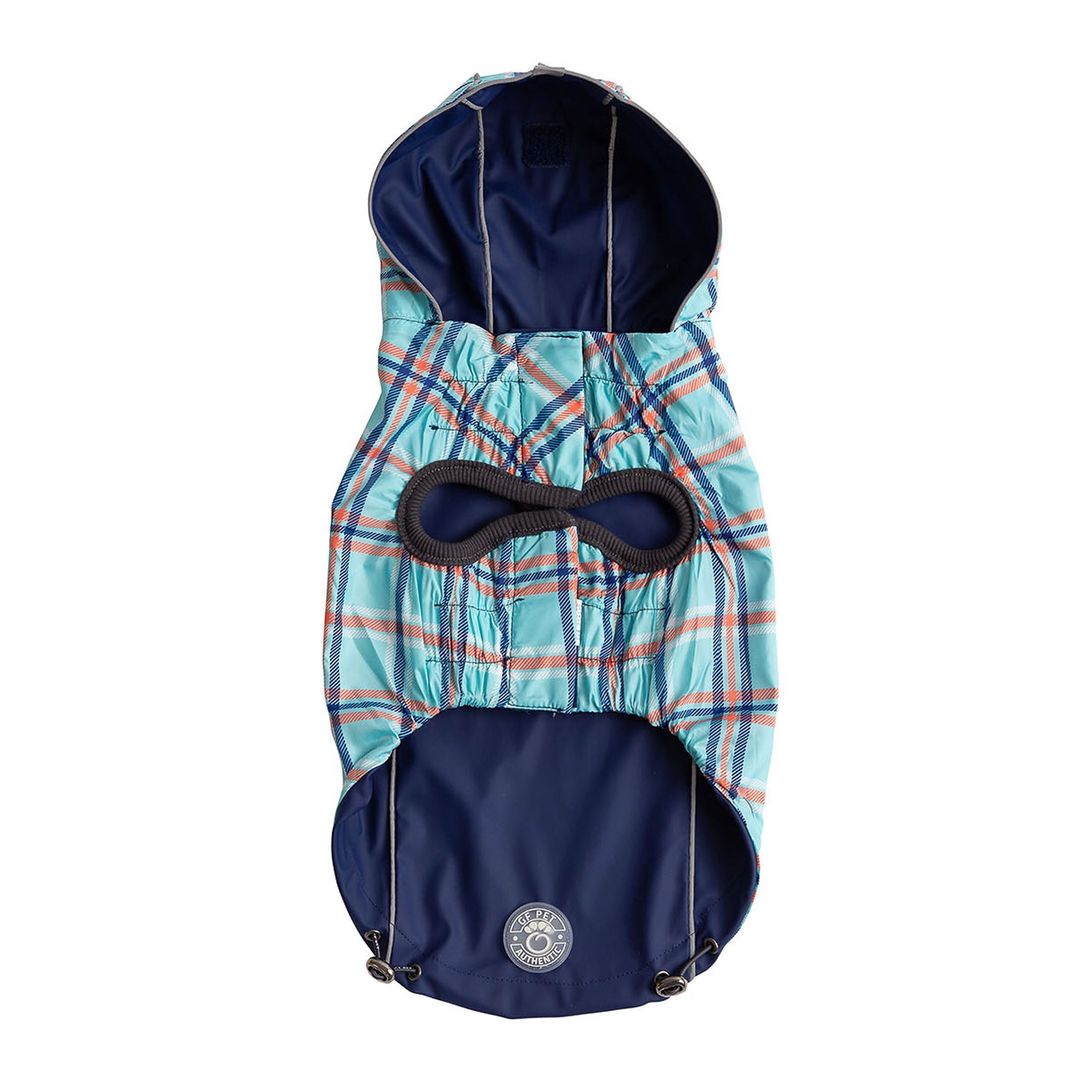 GF PET® Reversible Elasto-Fit Raincoat - Navy (Premium 2-in-1 Waterproof Shell)