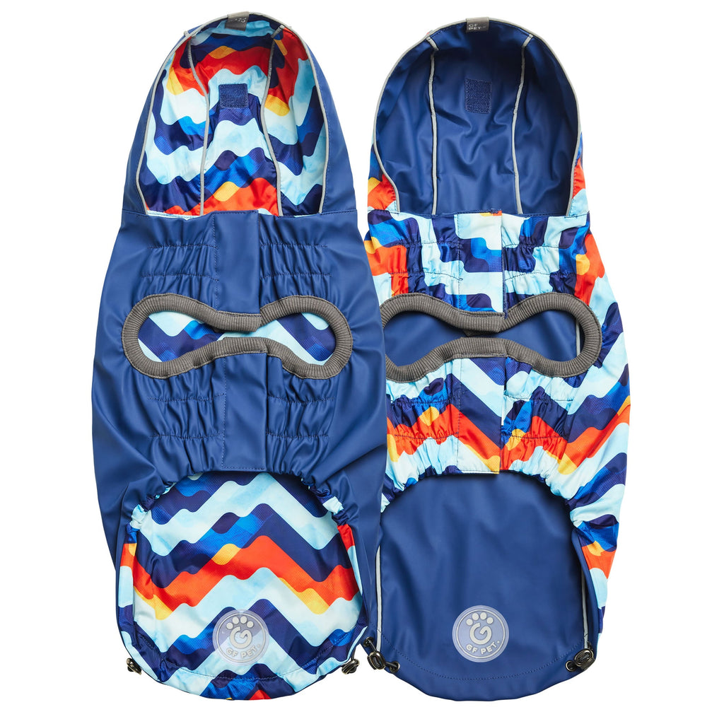 GF PET® Reversible Elasto-Fit Raincoat - Navy/Navy (Buttery Soft Waterproof Shell)