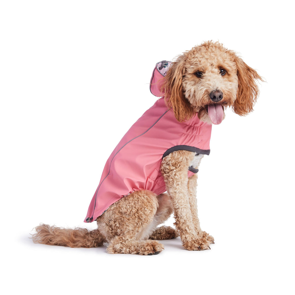 GF PET® Reversible Elasto-Fit Raincoat - Pink/Pink (Ultra-Soft Waterproof Shell)