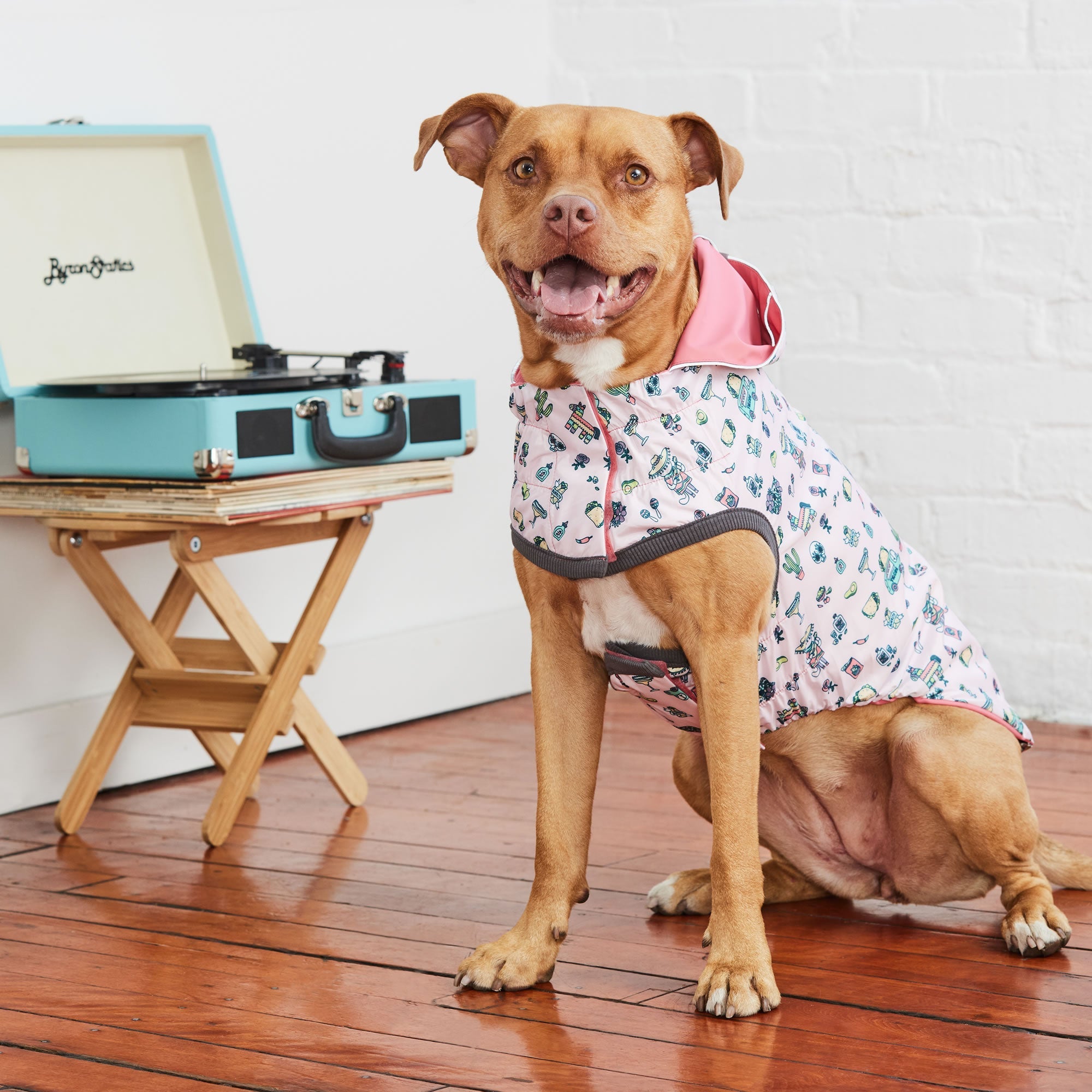 GF PET® Reversible Elasto-Fit Raincoat - Pink/Pink (Ultra-Soft Waterproof Shell)