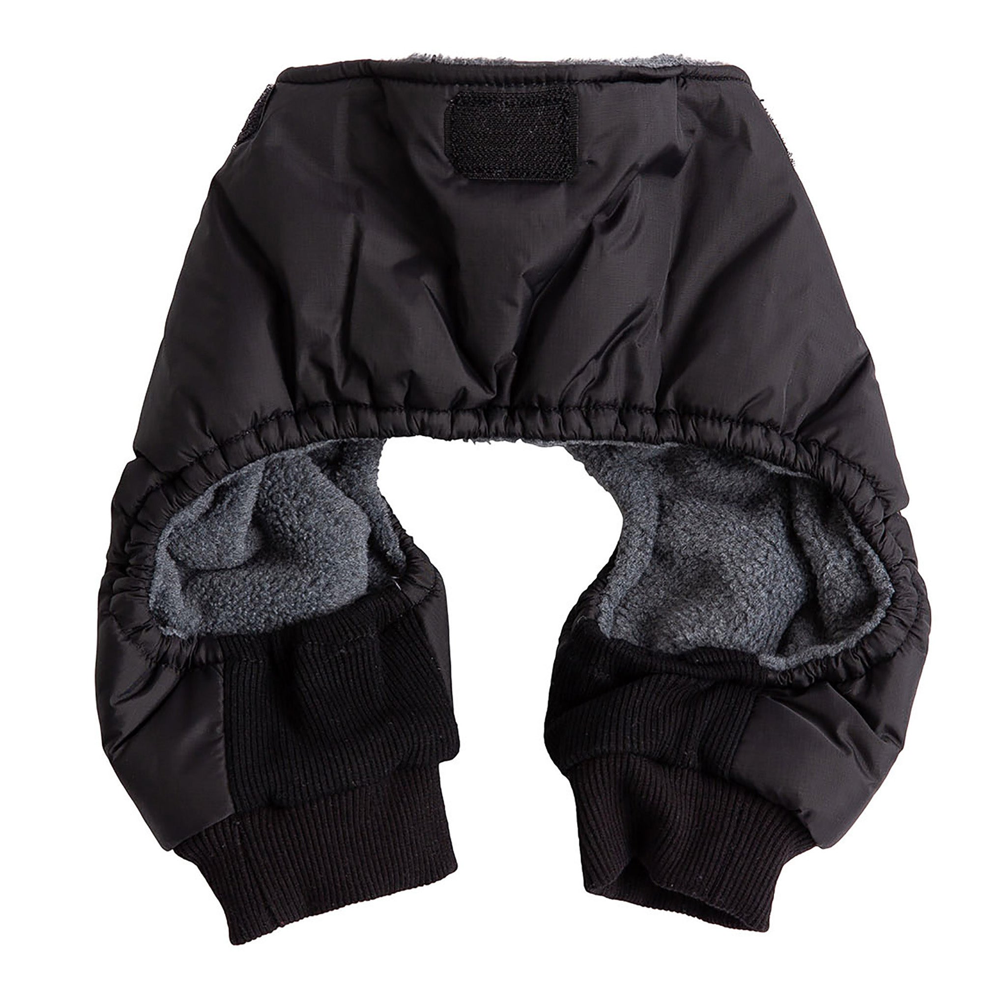 GF PET® Creekside 2-Piece Dog Snowsuit - Black (Detachable Pants)