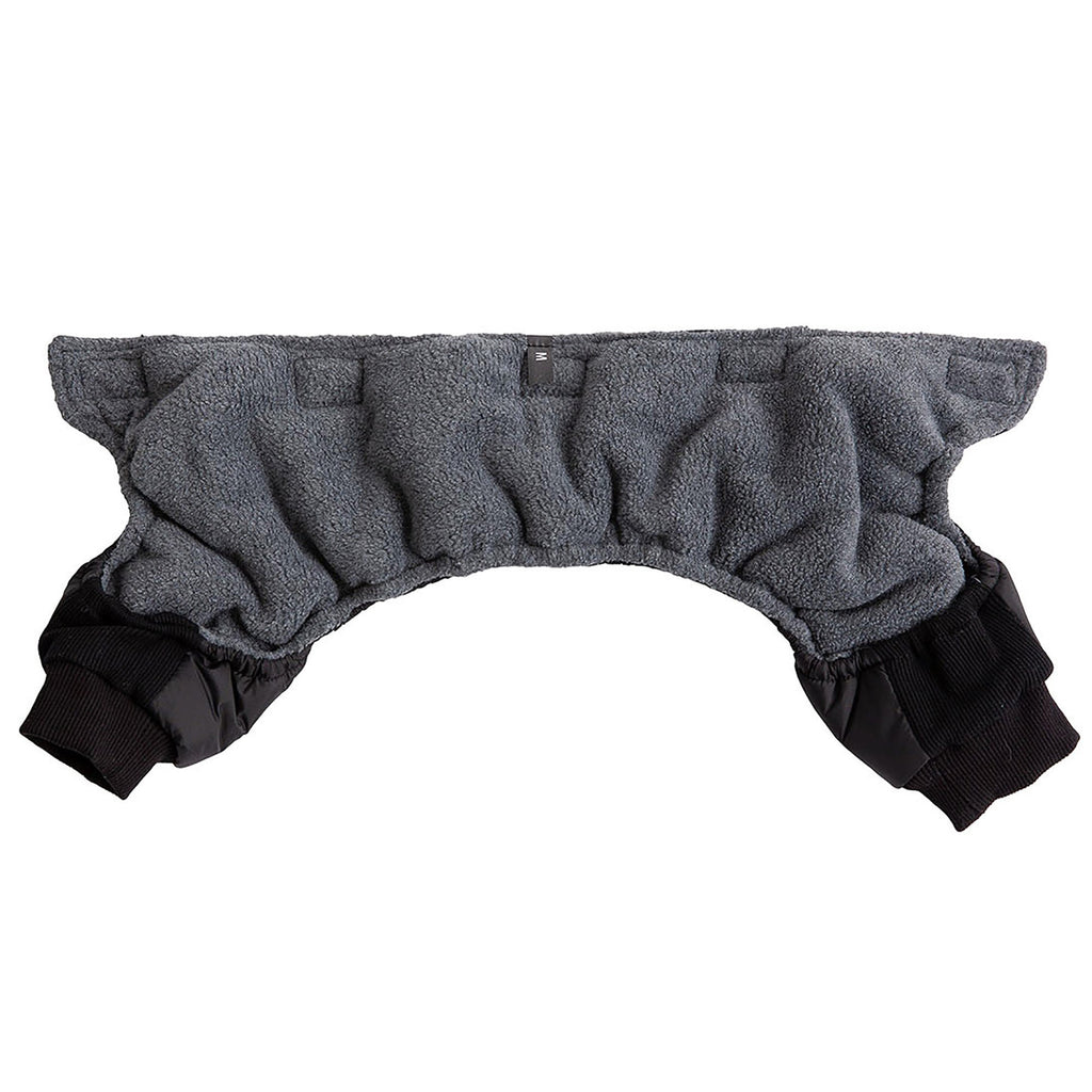 GF PET® Creekside 2-Piece Dog Snowsuit - Black (Detachable Pants)
