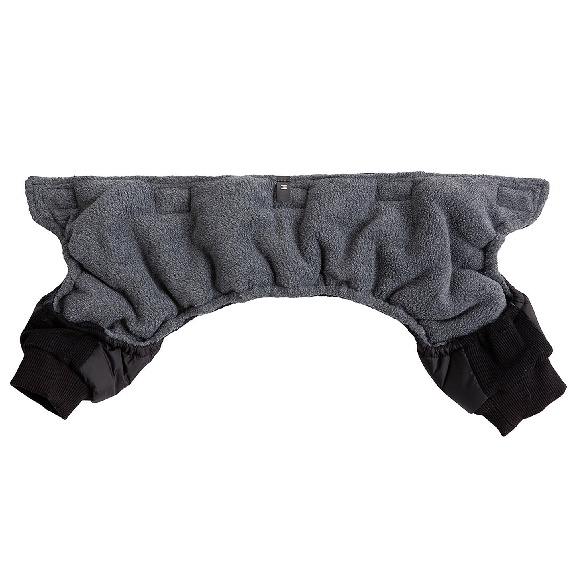 GF PET® Creekside 2-Piece Dog Snowsuit - Black (Detachable Pants)