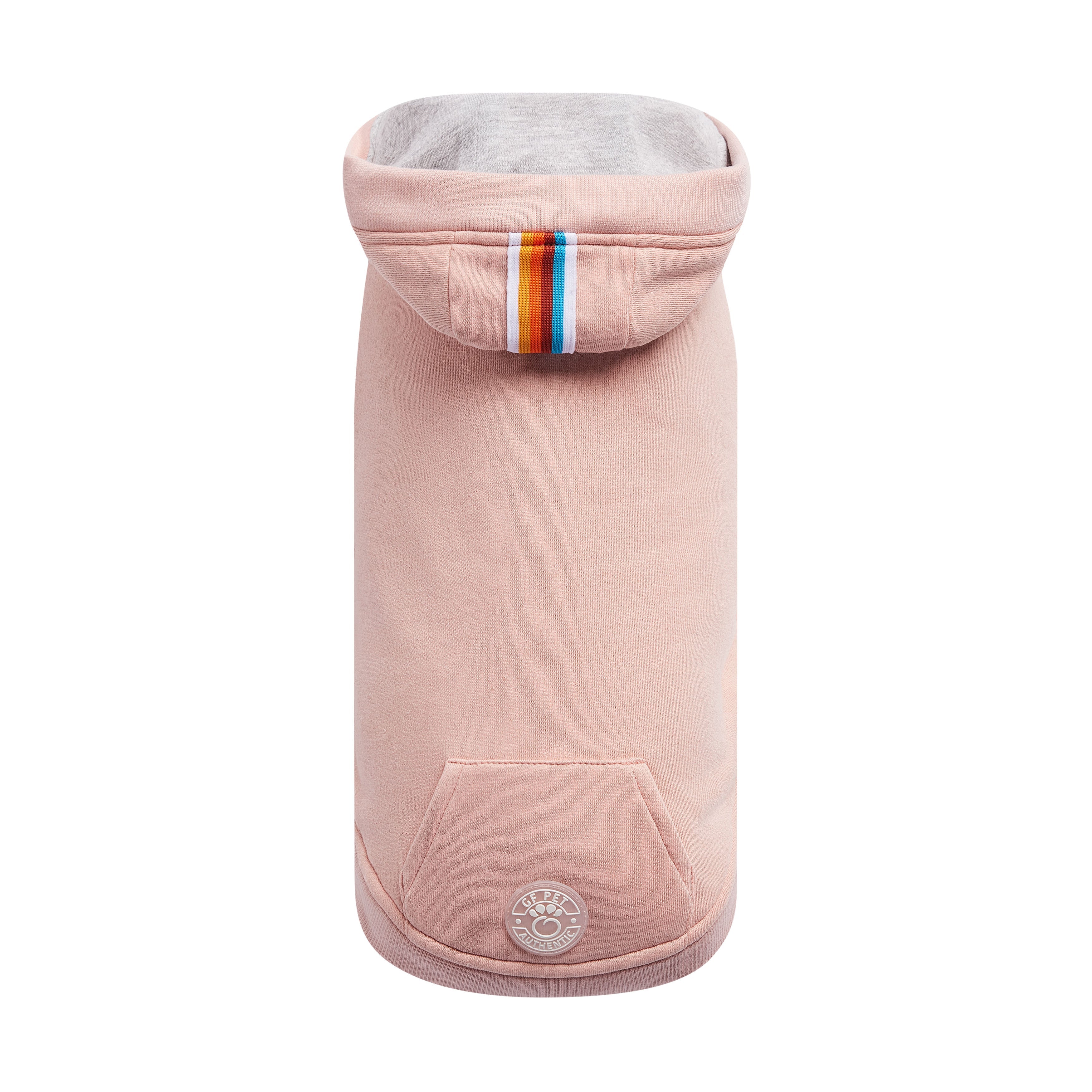 GF PET® Urban Dog Hoodie - Pink (Classic Kangaroo Pocket & Retro Design)