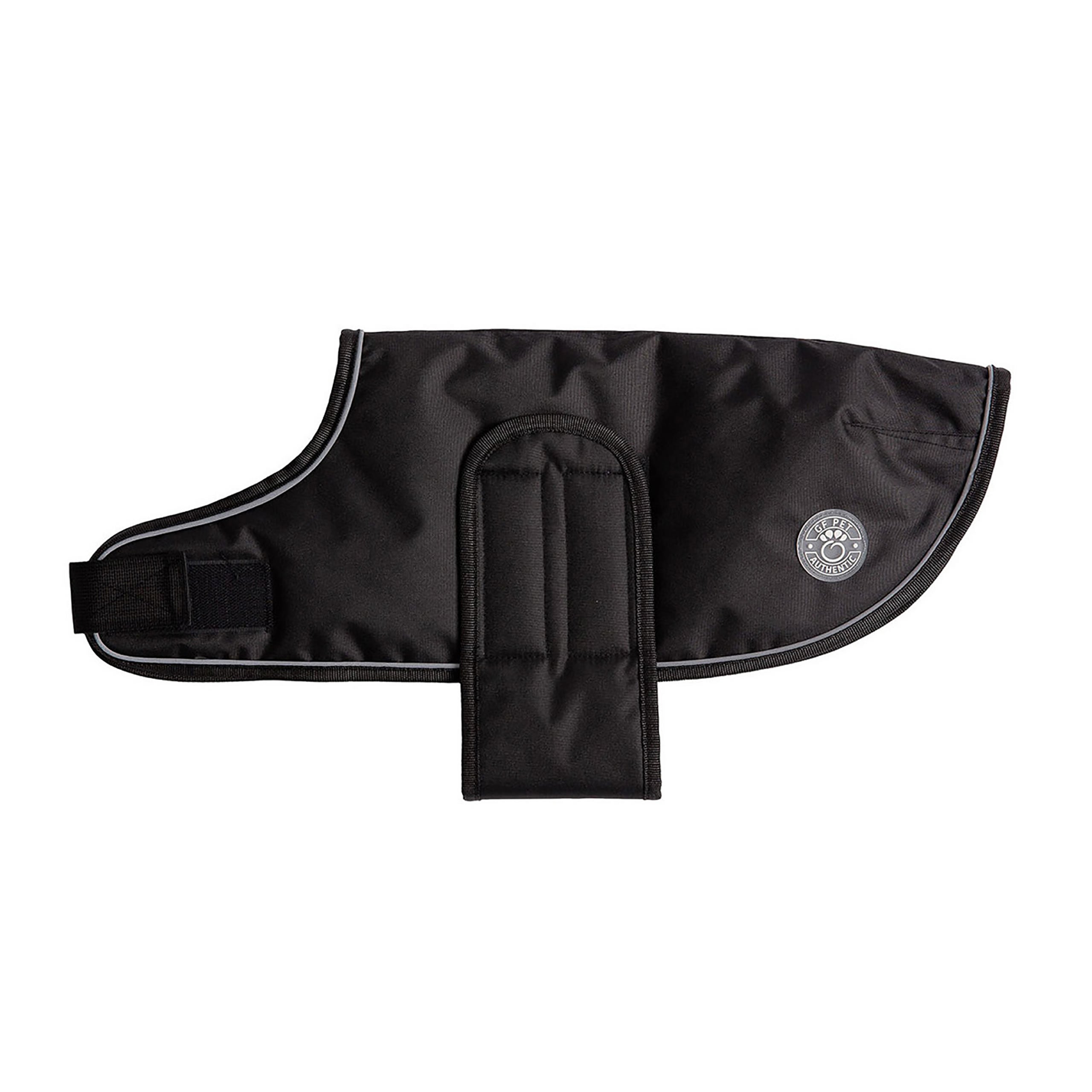 GF PET® Waterproof Blanket Jacket - Black (Durable Oxford & Fleece Lined)
