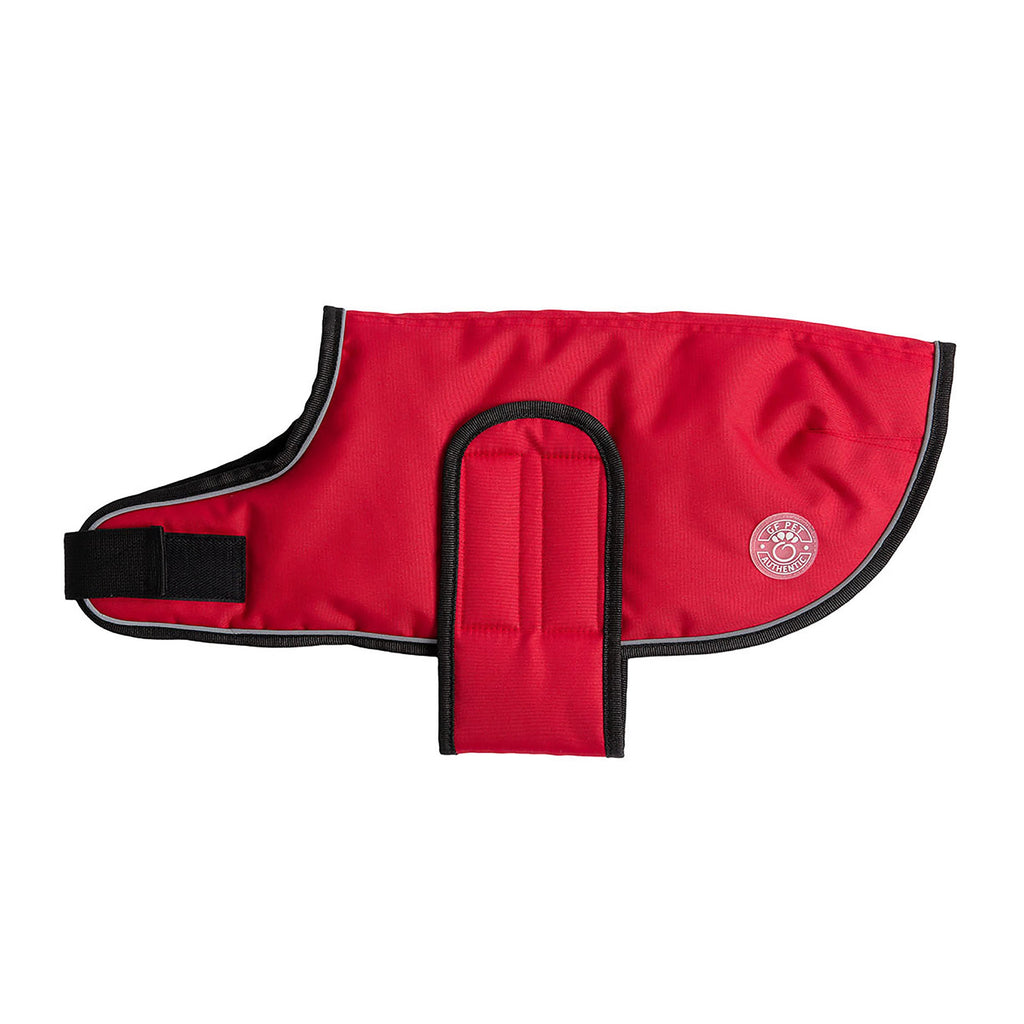 GF PET® Waterproof Blanket Jacket - Red (Polar Fleece Lined & Durable Oxford)
