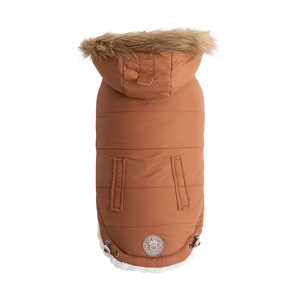 GF PET® Urban Parka - Caramel (Classic Vegan Fur & Sherpa Lined)