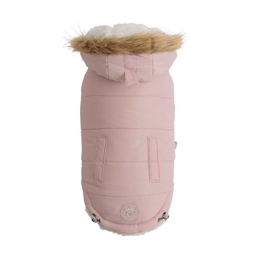 GF PET® Urban Parka - Pink (Vegan Fur Hood & Sherpa Lined)