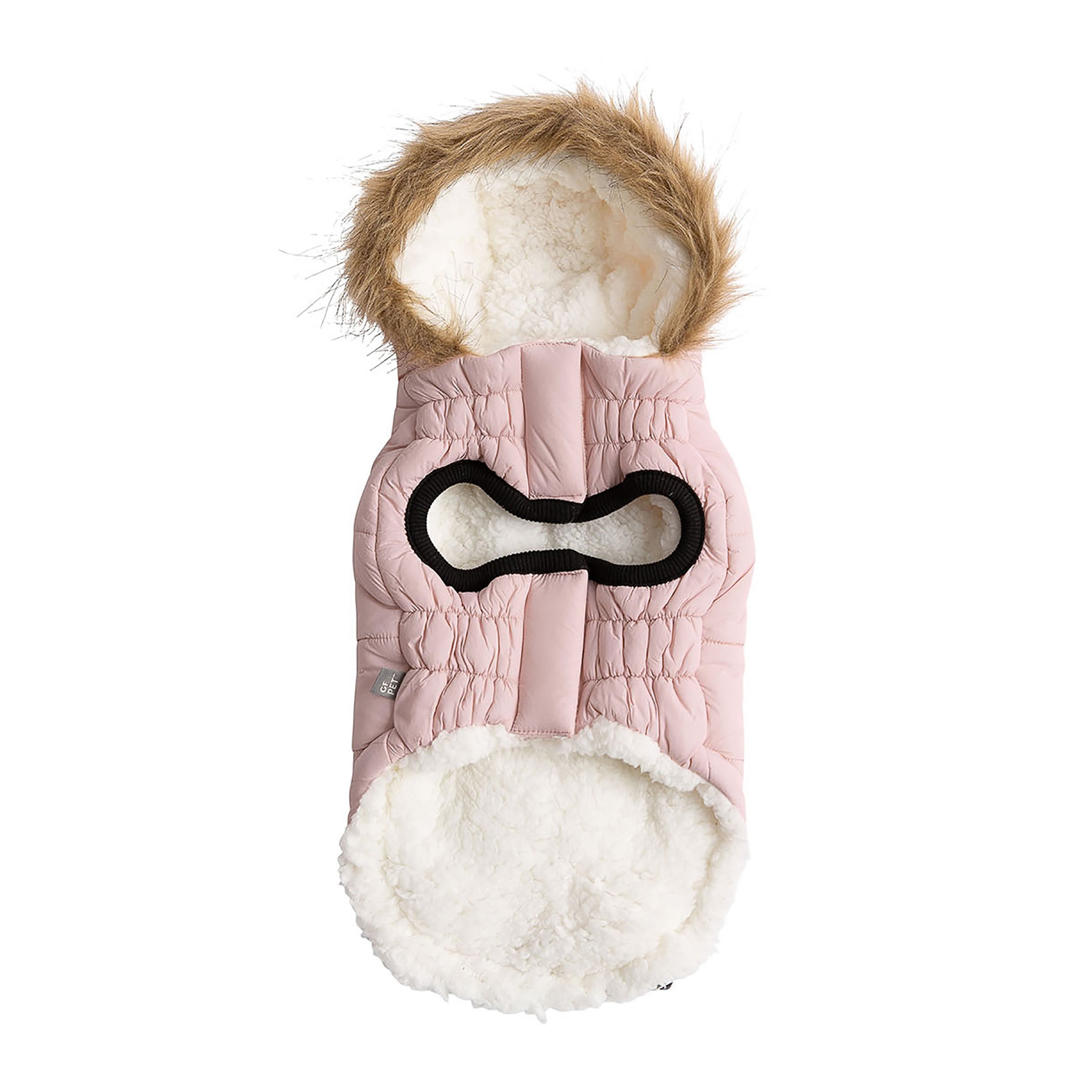 GF PET® Urban Parka - Pink (Vegan Fur Hood & Sherpa Lined)