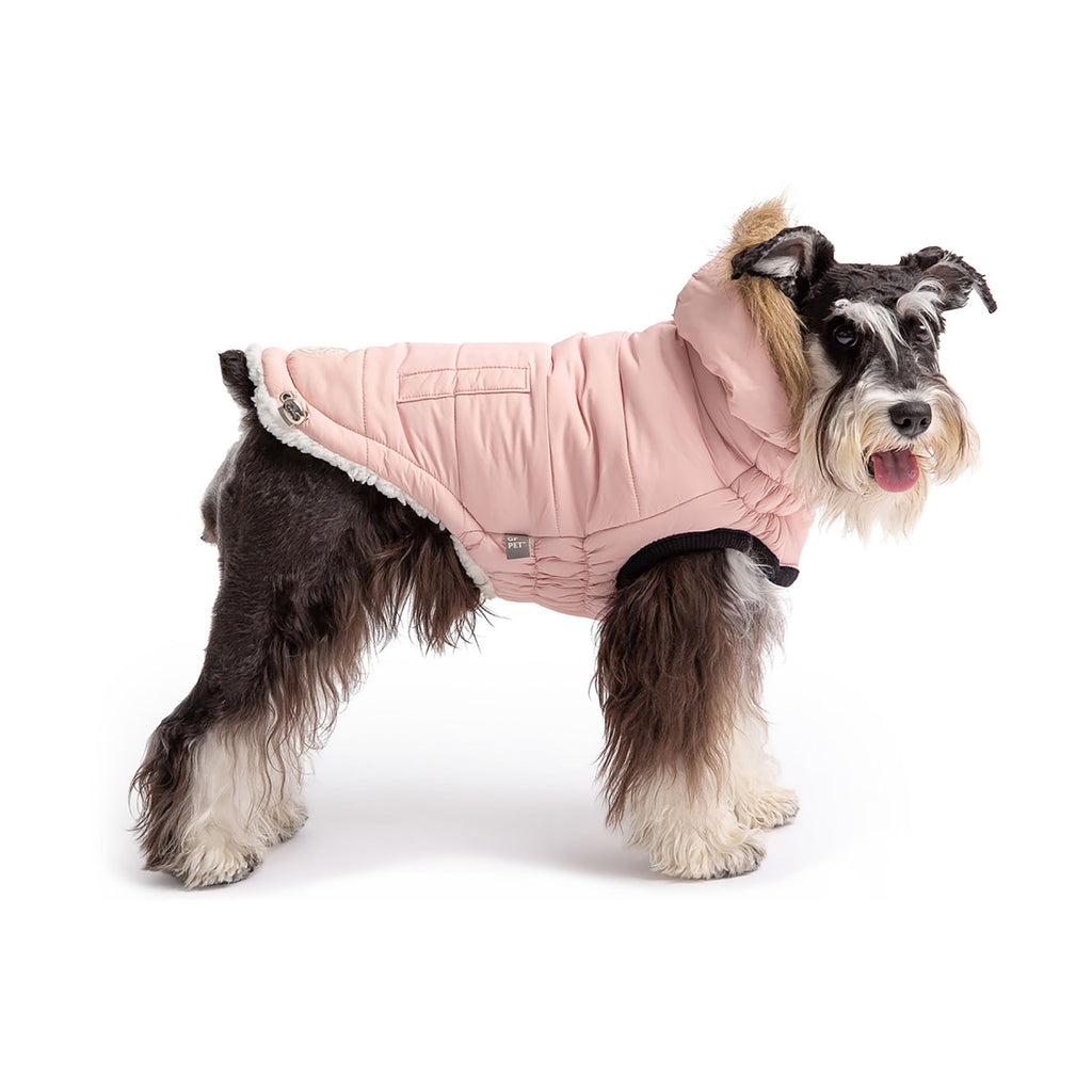 GF PET® Urban Parka - Pink (Vegan Fur Hood & Sherpa Lined)