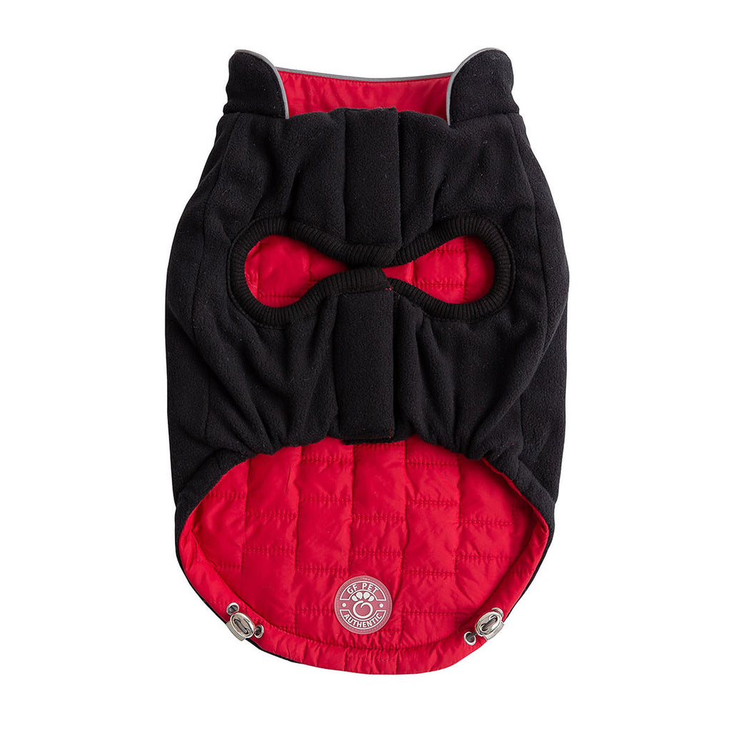 GF PET® Reversible Chalet Jacket - Red (2-in-1 Quilted Winter Coat)