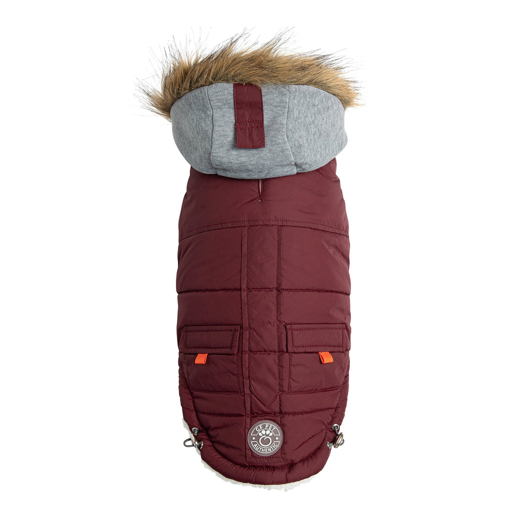 GF PET® Elasto-Fit Winter Sailor Parka - Burgundy (Sophisticated Winter Style)
