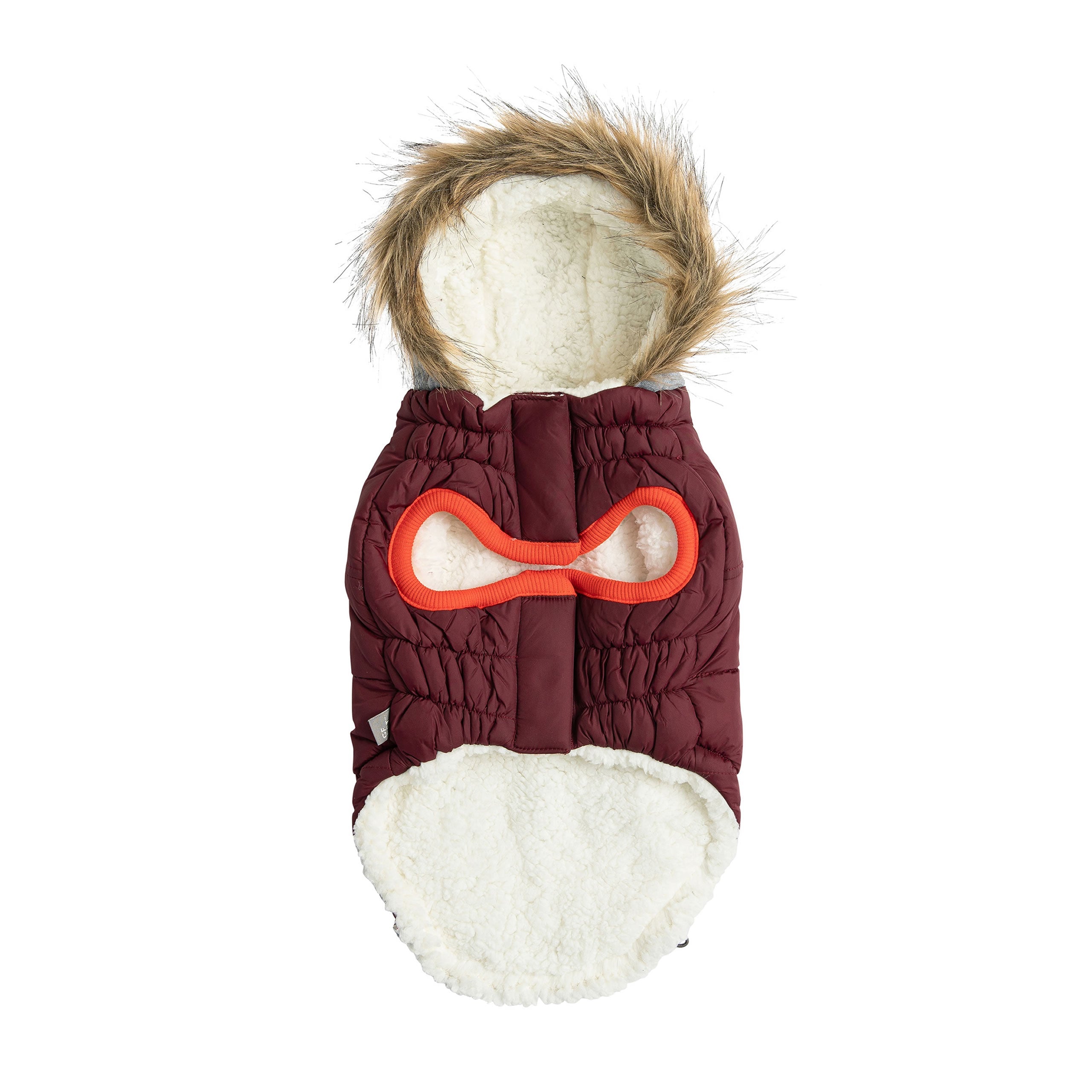 GF PET® Elasto-Fit Winter Sailor Parka - Burgundy (Sophisticated Winter Style)