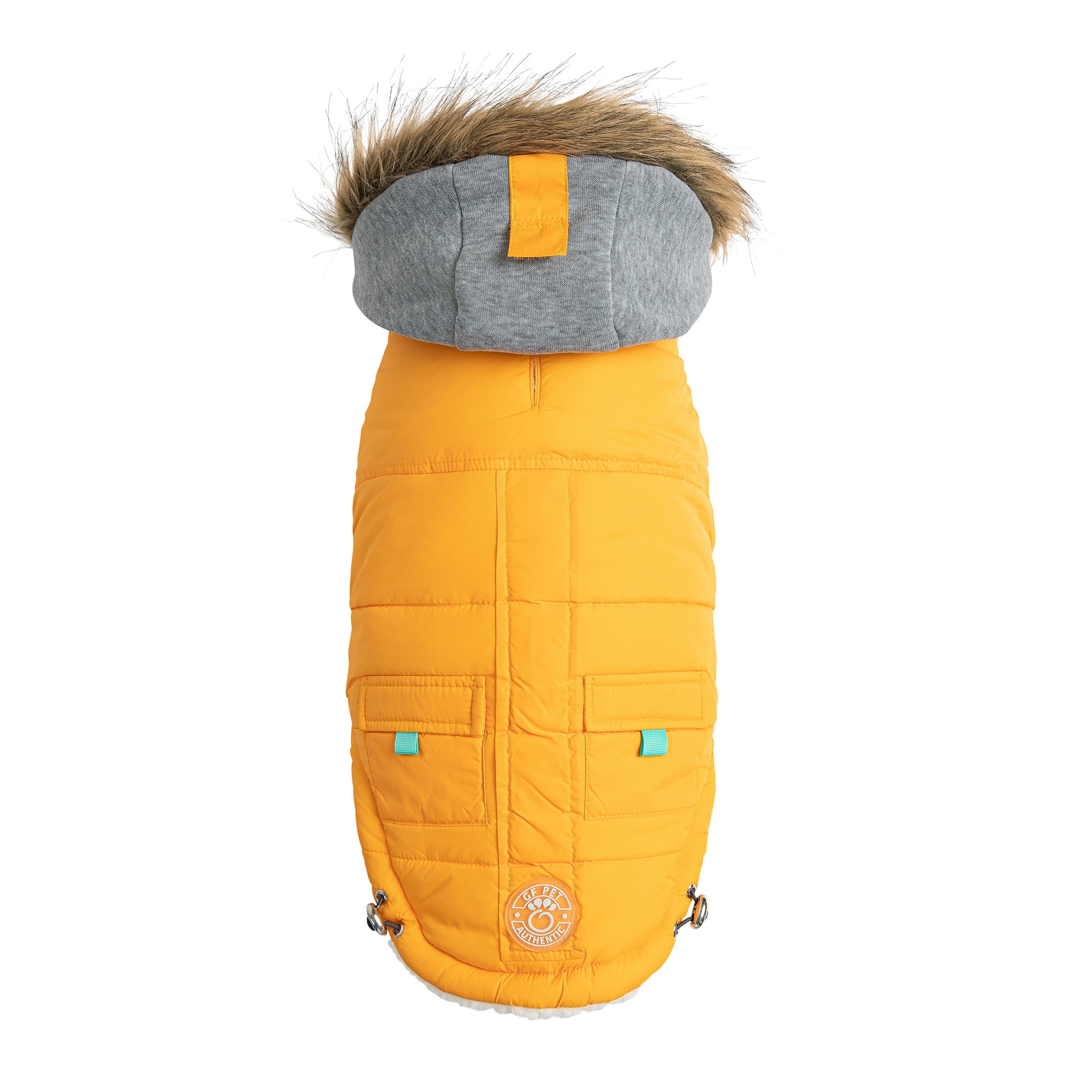 GF PET® Elasto-Fit Winter Sailor Parka - Yellow (Classic Nautical Style)