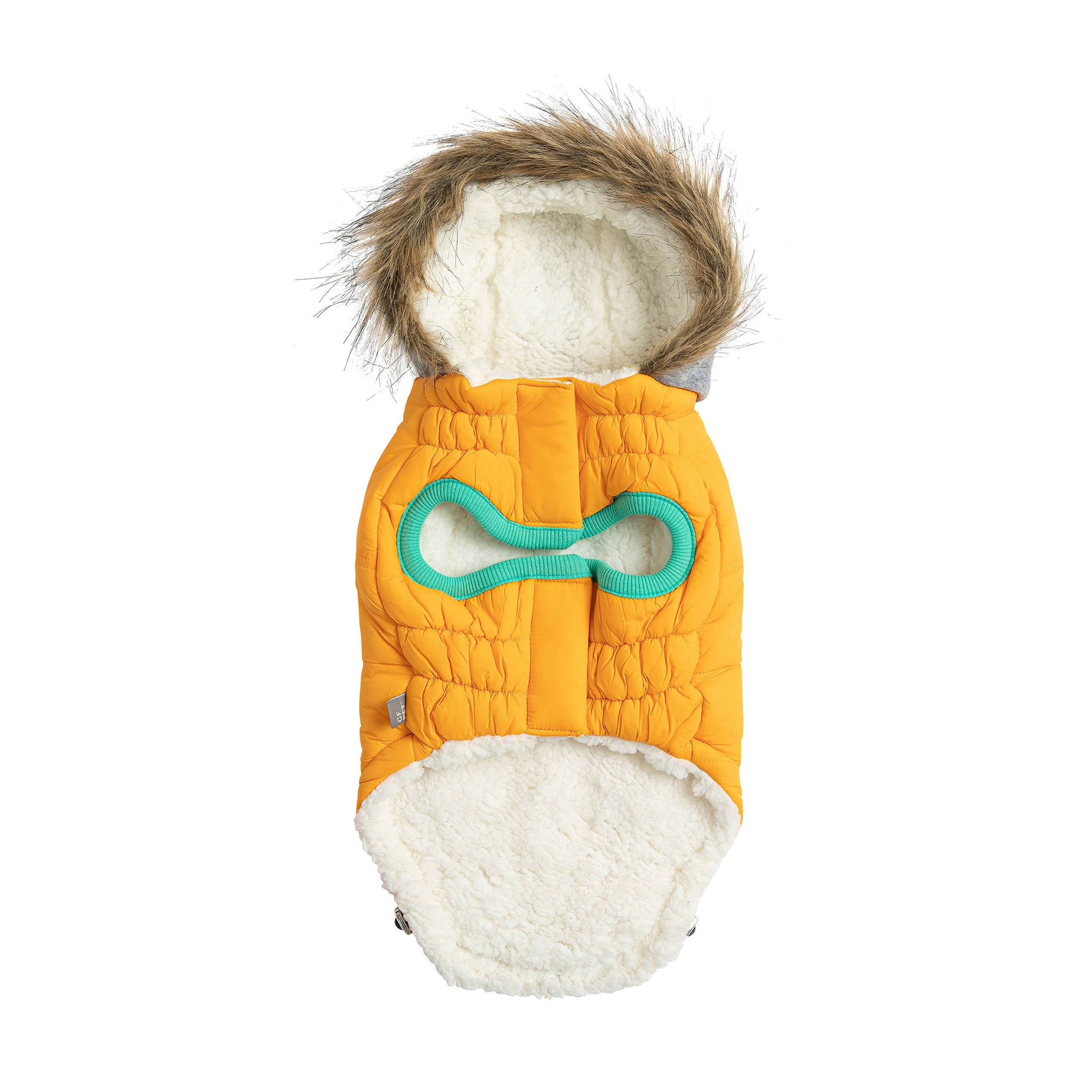GF PET® Elasto-Fit Winter Sailor Parka - Yellow (Classic Nautical Style)