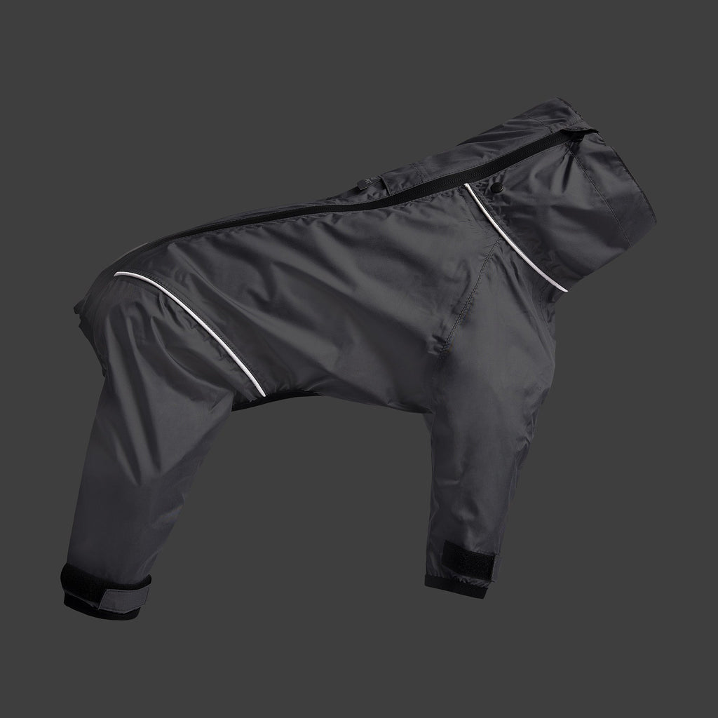 GF PET® Full Body Splash Suit - Charcoal (Waterproof All-in-One Rain Suit)
