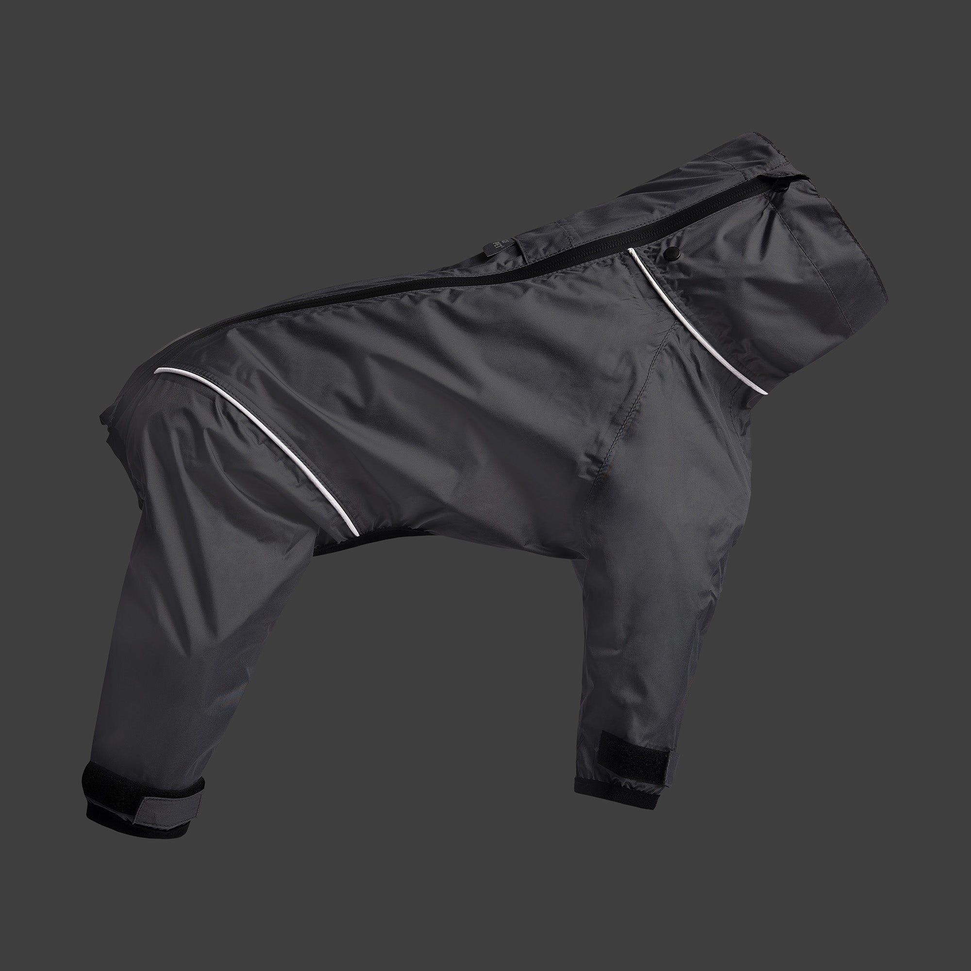 GF PET® Full Body Splash Suit - Charcoal (Waterproof All-in-One Rain Suit)