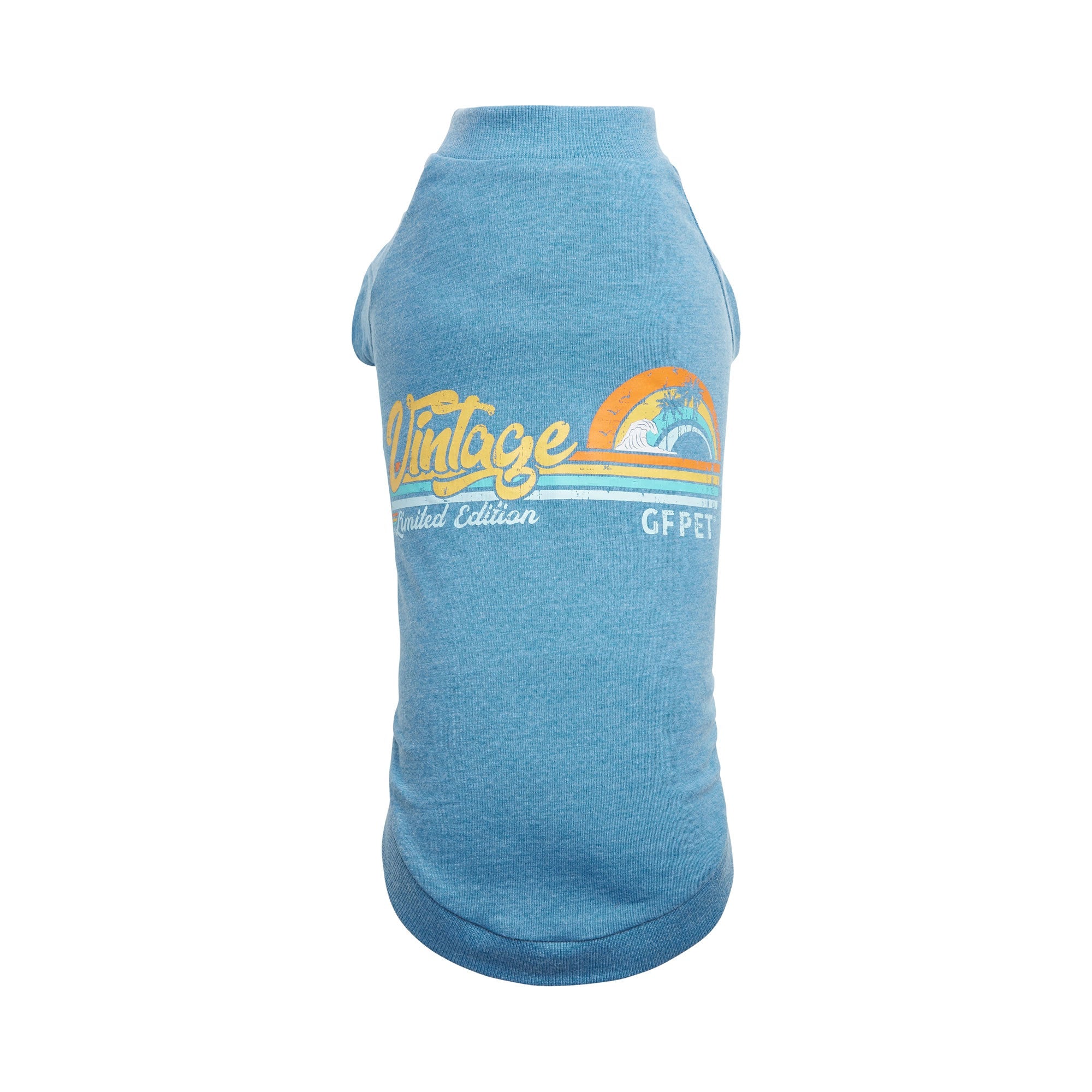 GF PET® Vintage Graphic Tee - Blue (Sporty Summer Base Layer)