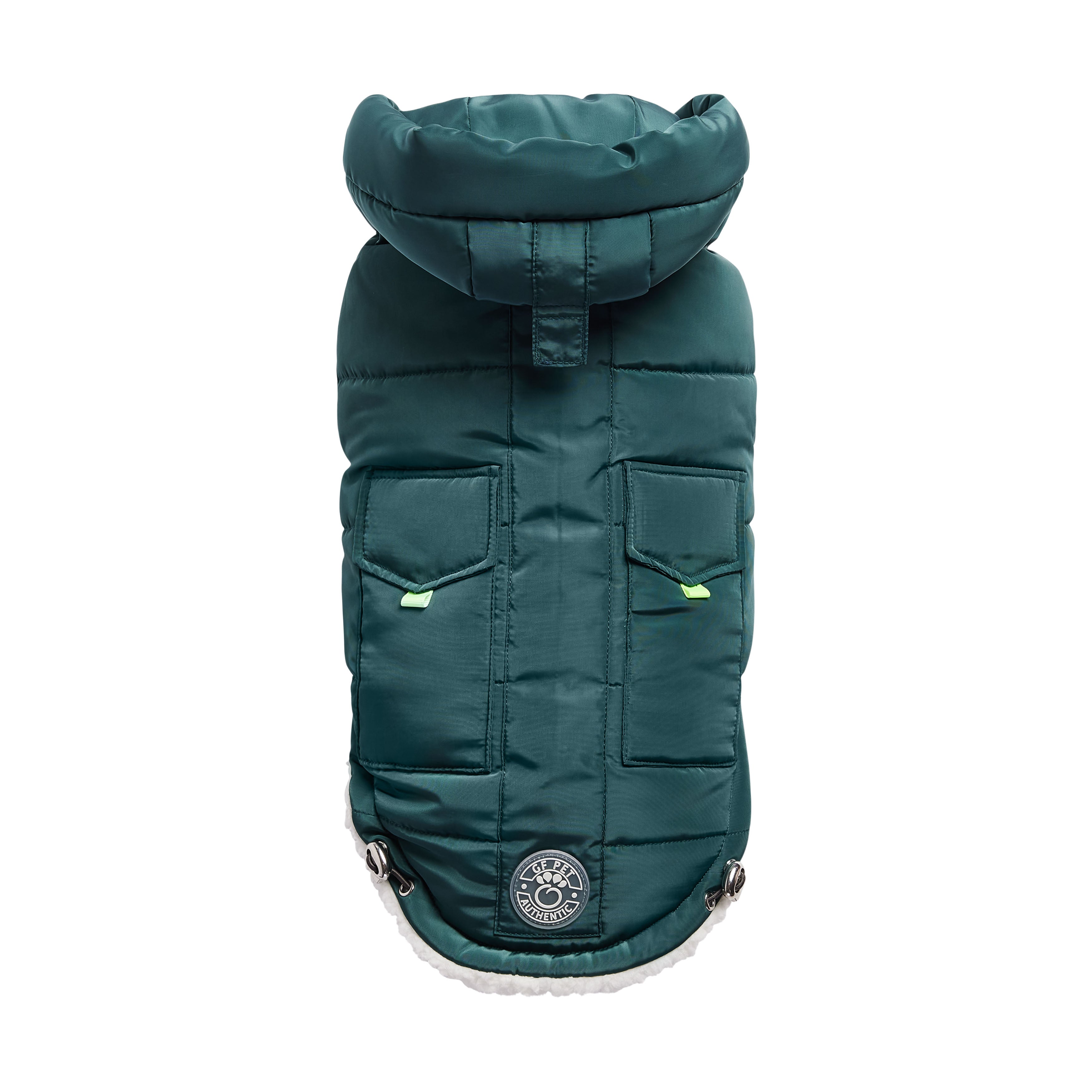GF PET® Elasto-Fit Puff Parka - Teal (Luxurious Winter Comfort)