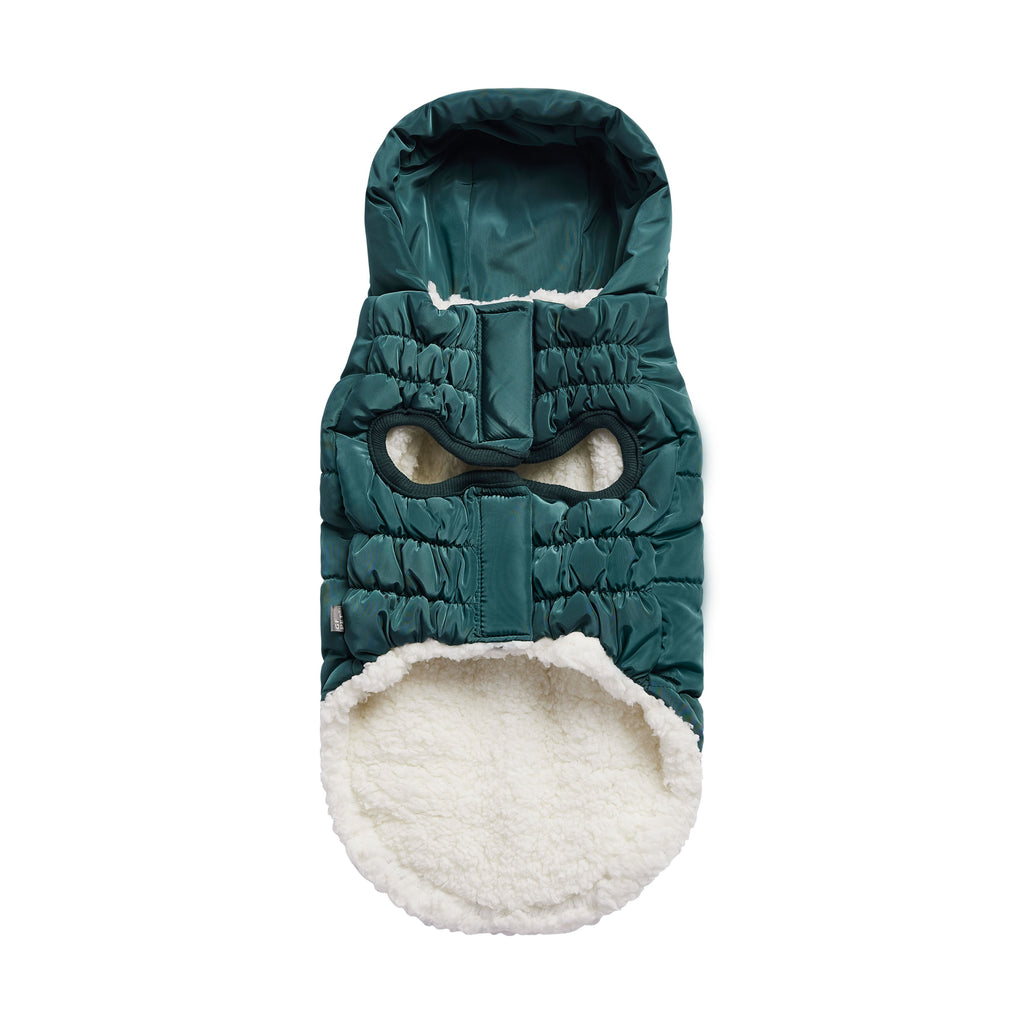 GF PET® Elasto-Fit Puff Parka - Teal (Luxurious Winter Comfort)