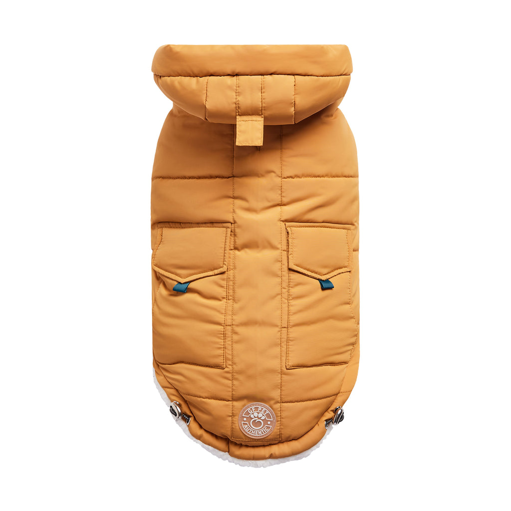 GF PET® Elasto-Fit Puff Parka - Yellow (Luxurious Winter Warmth)
