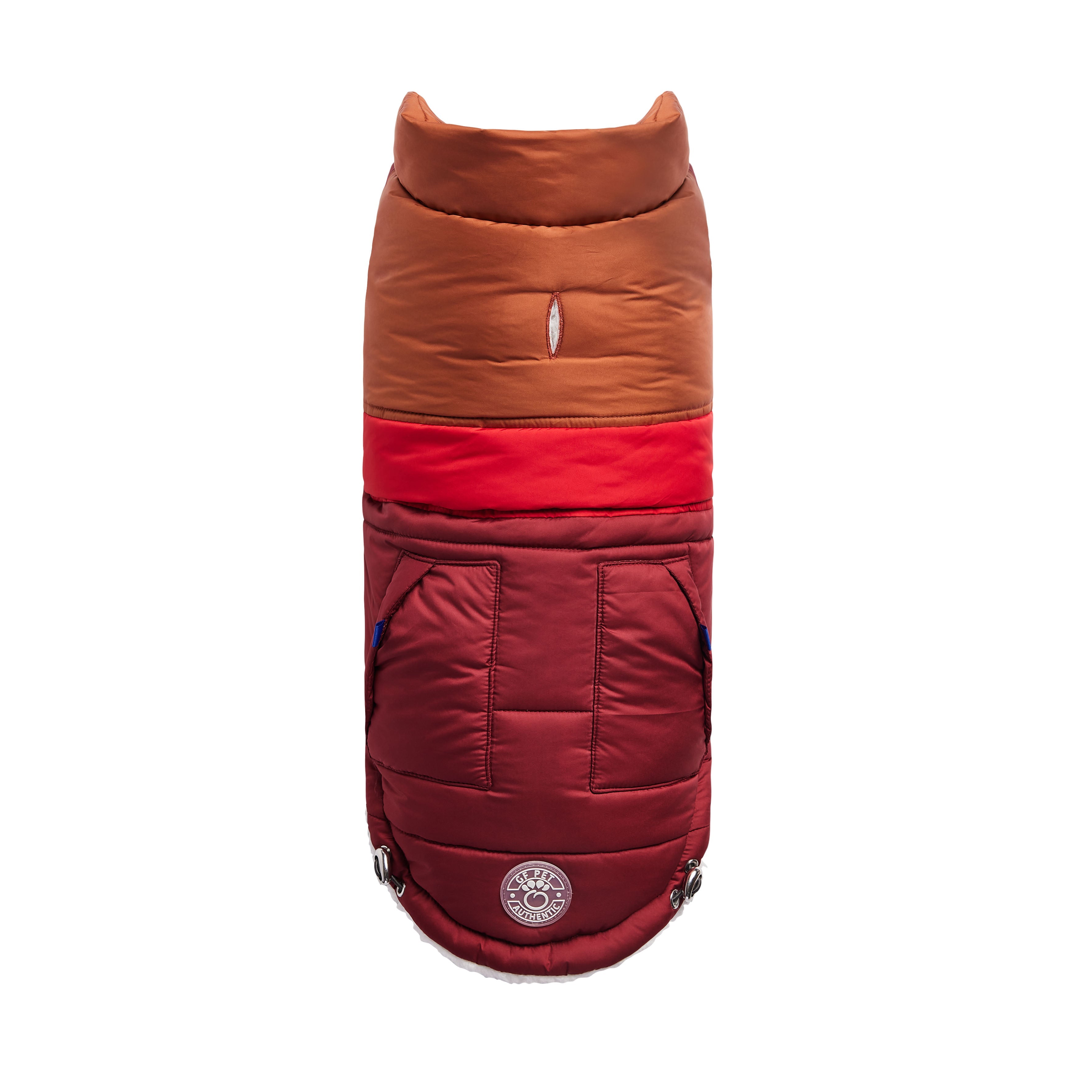 GF PET® Elasto-Fit Retro Puffer - Dark Red (Ultra Puff Construction)