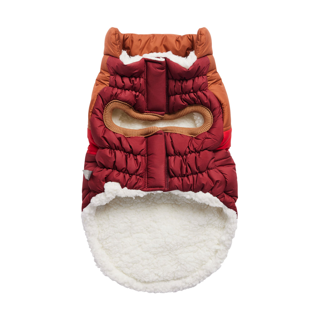 GF PET® Elasto-Fit Retro Puffer - Dark Red (Ultra Puff Construction)