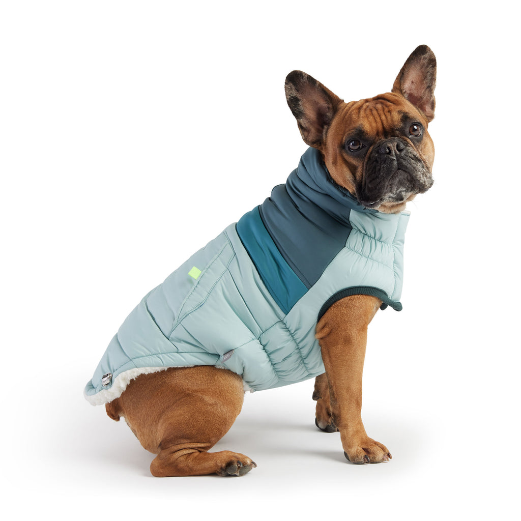 GF PET® Elasto-Fit Retro Puffer - Light Blue (Ultra Puff Construction)
