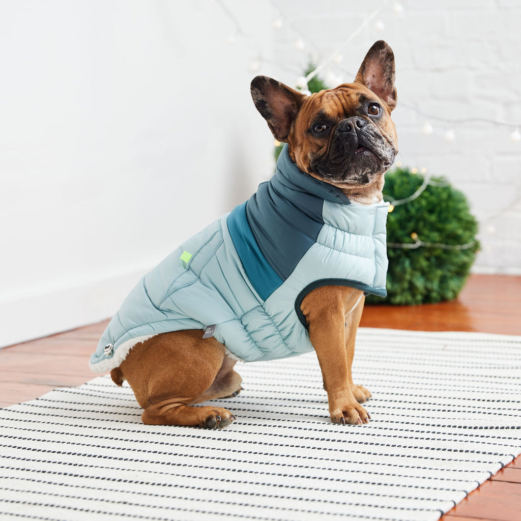 GF PET® Elasto-Fit Retro Puffer - Light Blue (Ultra Puff Construction)