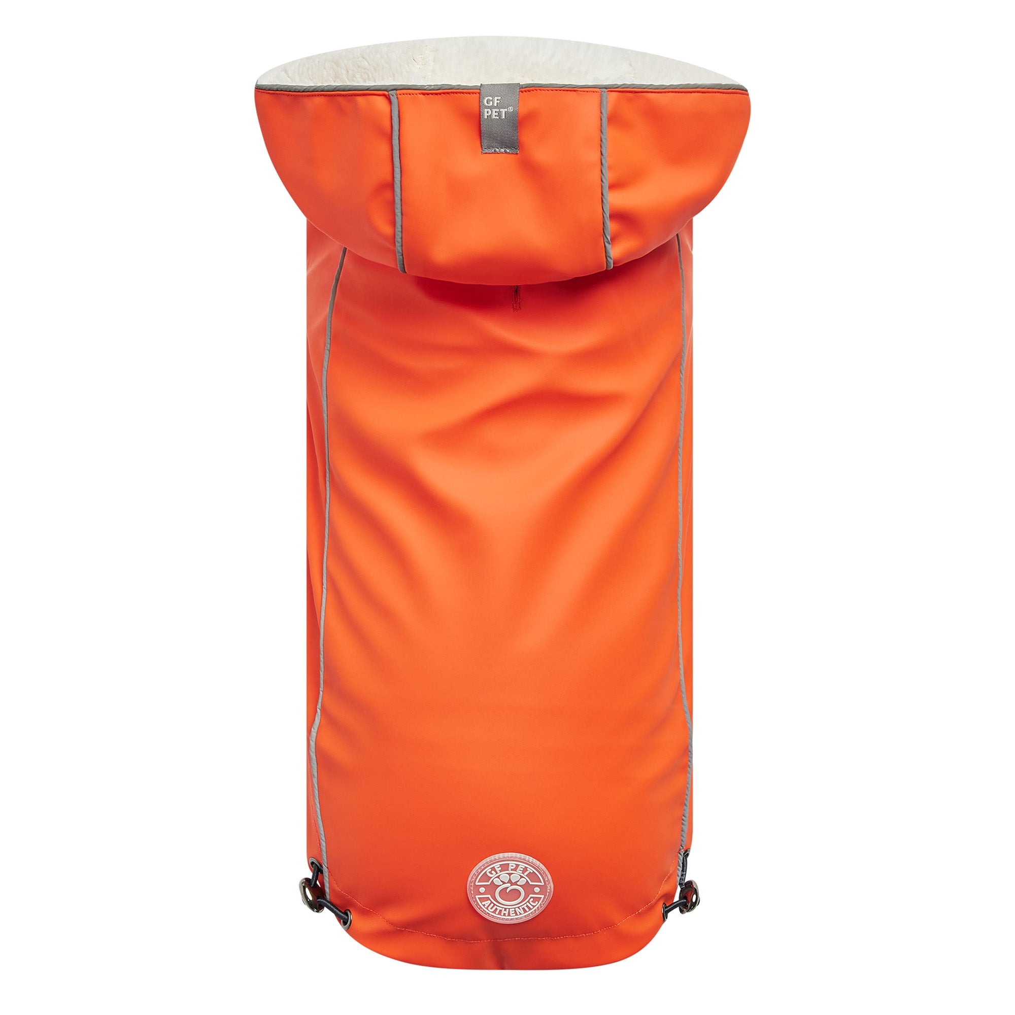 GF PET® Elasto-Fit Insulated Raincoat - Orange (High-Visibility & Sherpa Lined)
