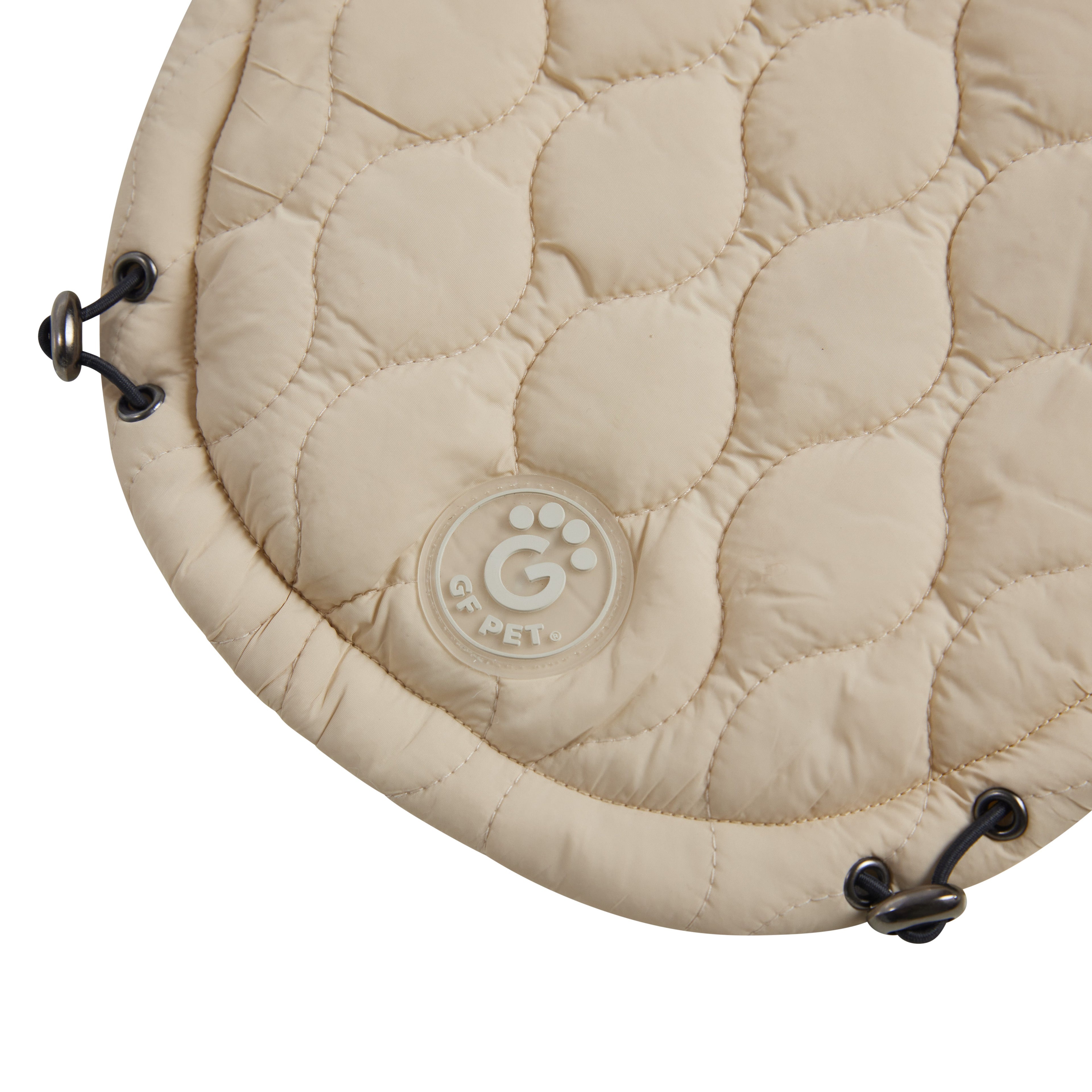 GF PET® Reversible Chalet Jacket - Sand/Yellow (Quilted & Reflective 2-in-1 Coat)