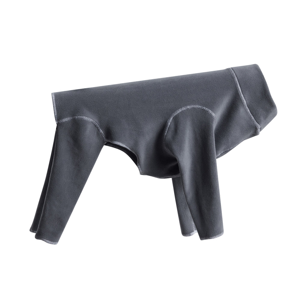 GF PET® Gondola Dog Onesie - Charcoal (4-Way Stretch Full Coverage Fleece)