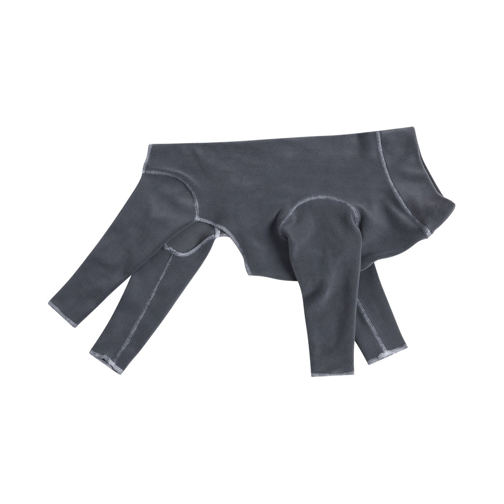 GF PET® Gondola Dog Onesie - Charcoal (4-Way Stretch Full Coverage Fleece)