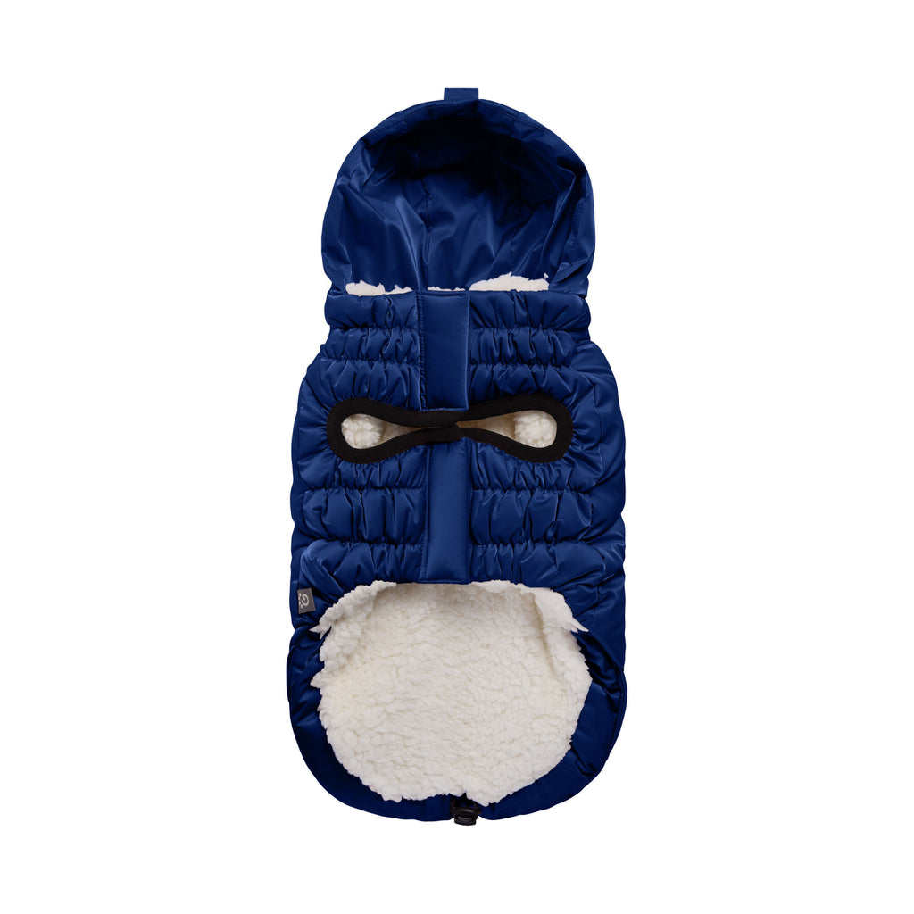 GF PET® Elasto-Fit Lunar Glow Parka - Elegant Pearl Finish Winter Coat