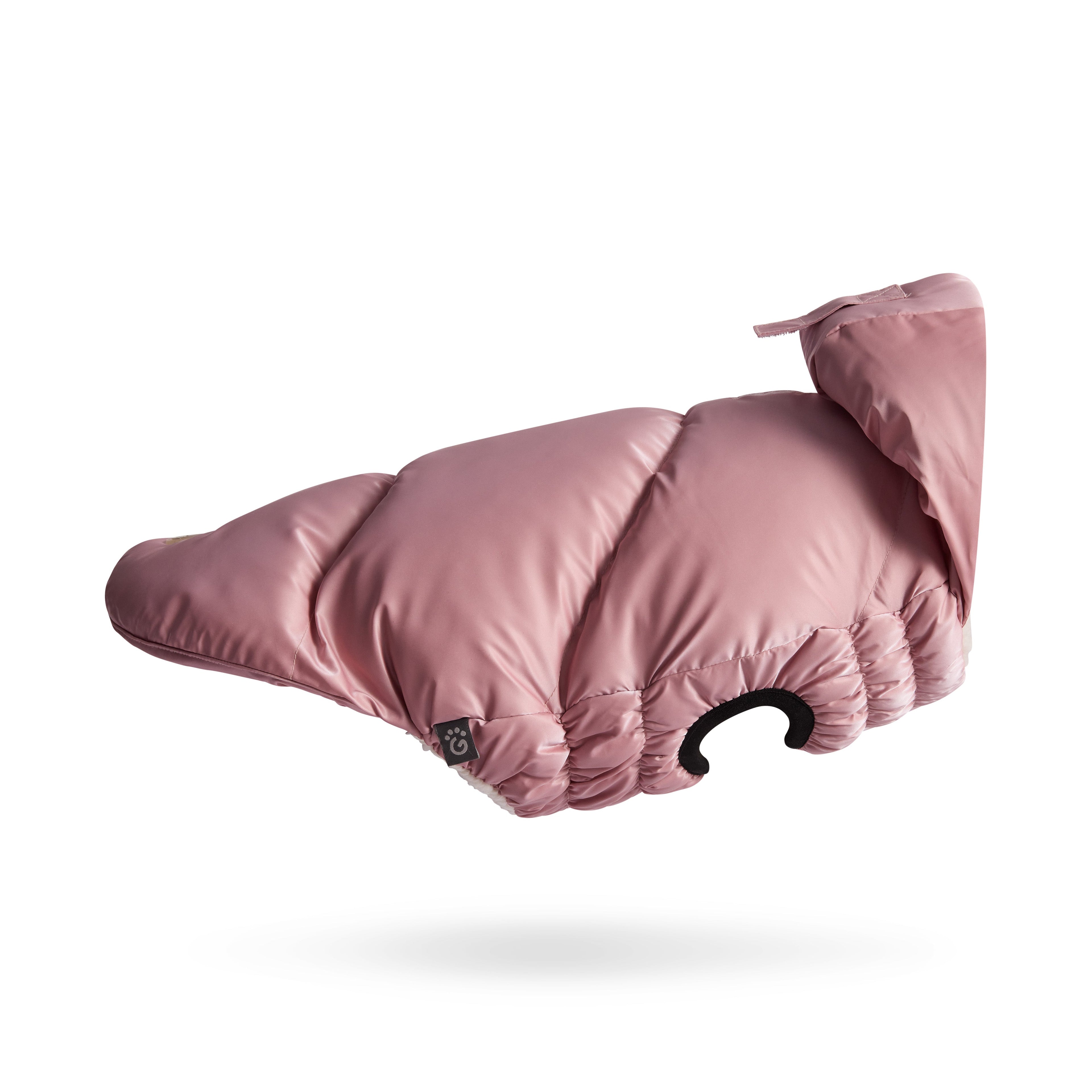 GF PET® Elasto-Fit Lunar Glow Parka - Elegant Pearl Finish Winter Coat