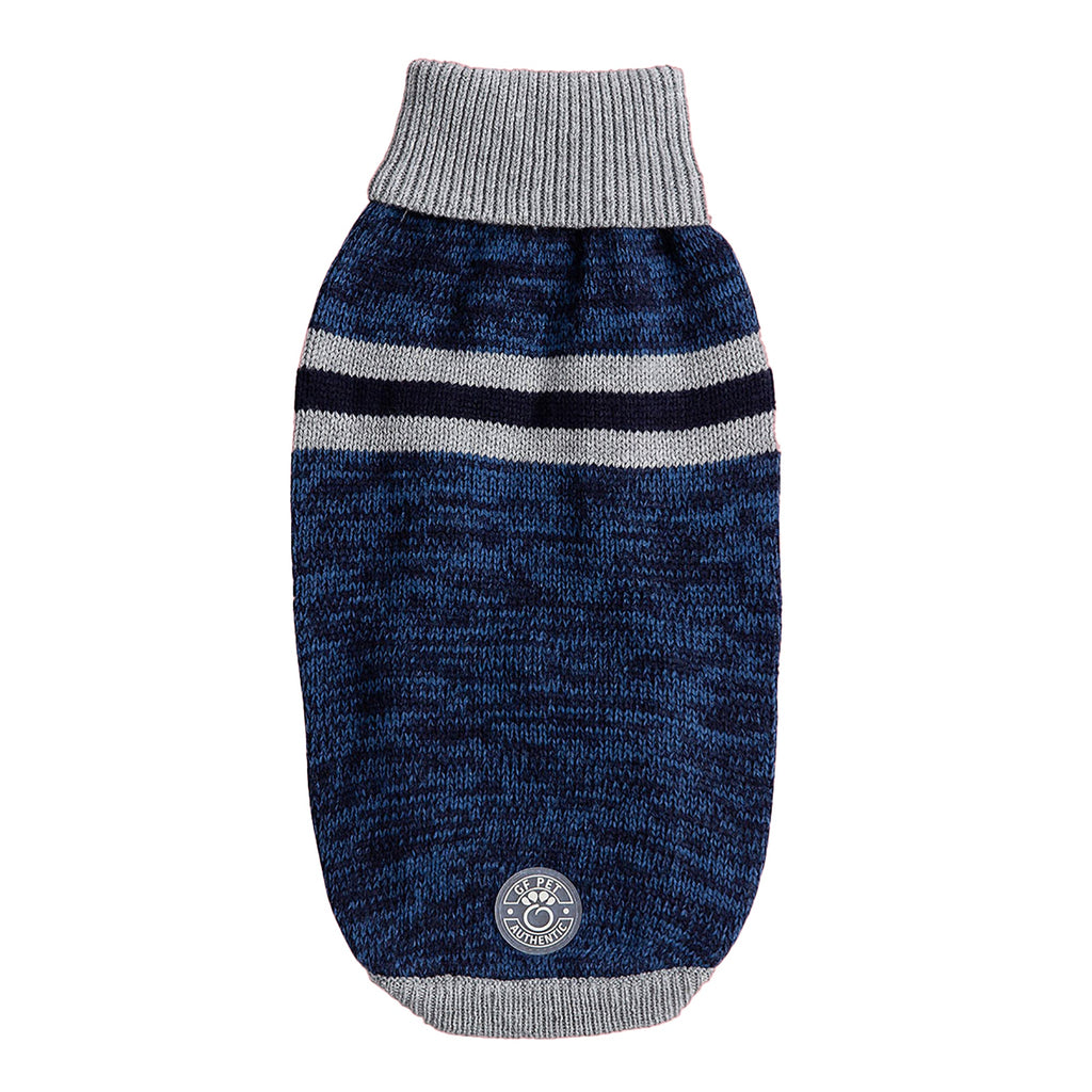 GF PET® Trekking Sweater - Blue (Sporty Stripe & Heather Knit)