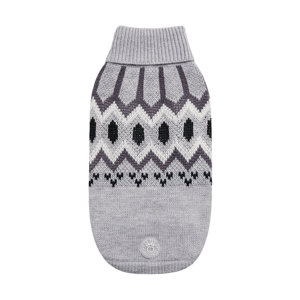 GF PET® Heritage Sweater - Grey Mix (Modern Vintage Native Knit)