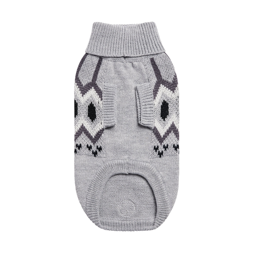 GF PET® Heritage Sweater - Grey Mix (Modern Vintage Native Knit)