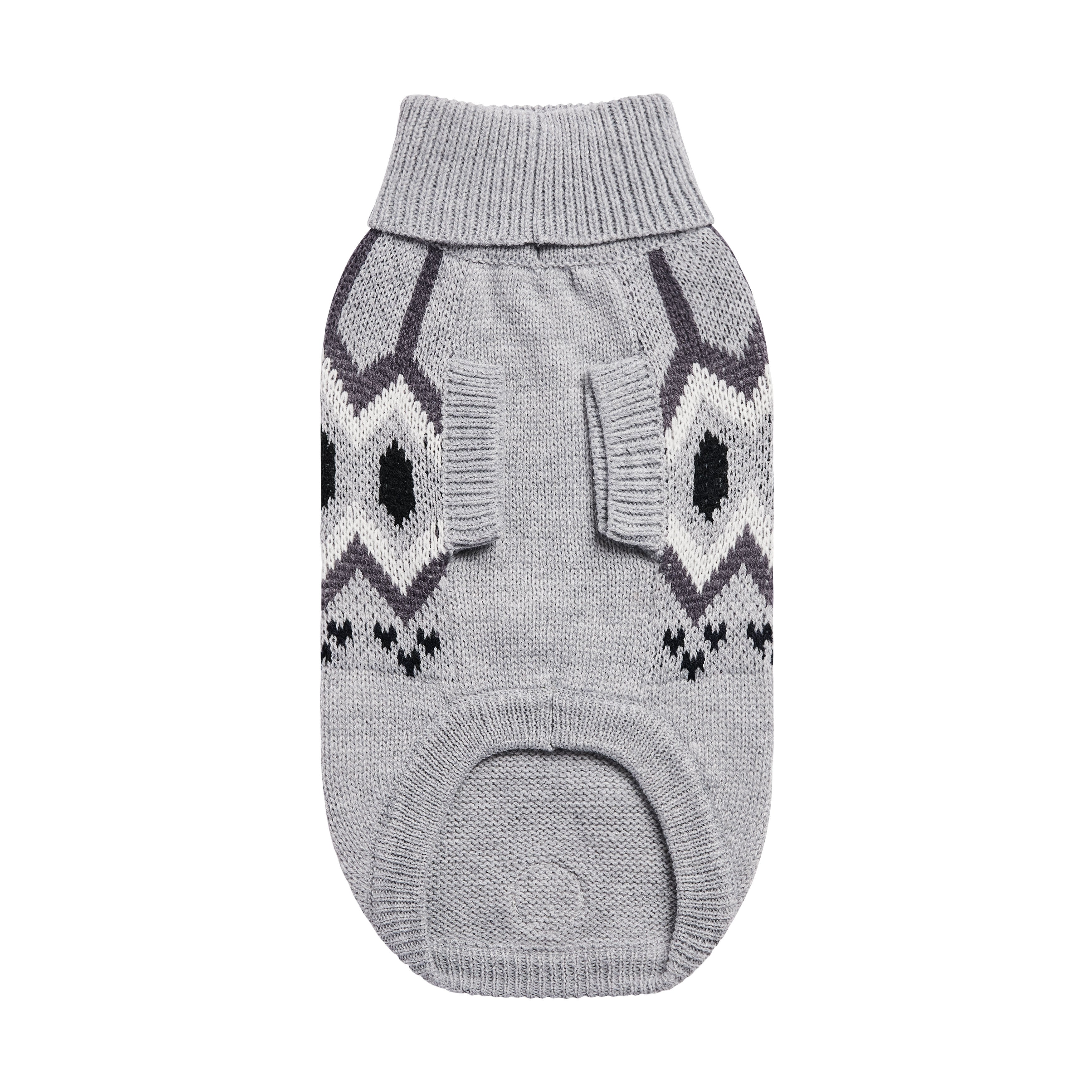 GF PET® Heritage Sweater - Grey Mix (Modern Vintage Native Knit)