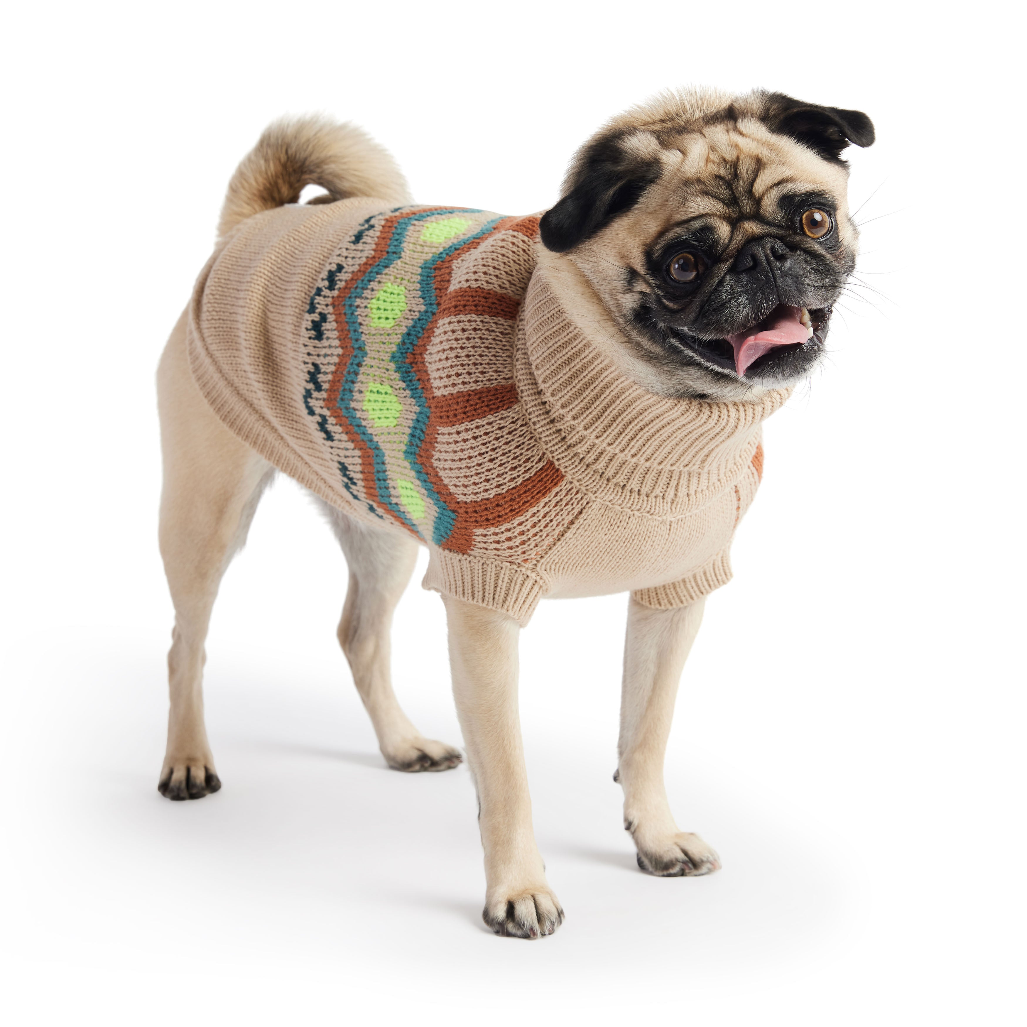 GF PET® Heritage Sweater - Sand (Vintage Native-Inspired Knit)