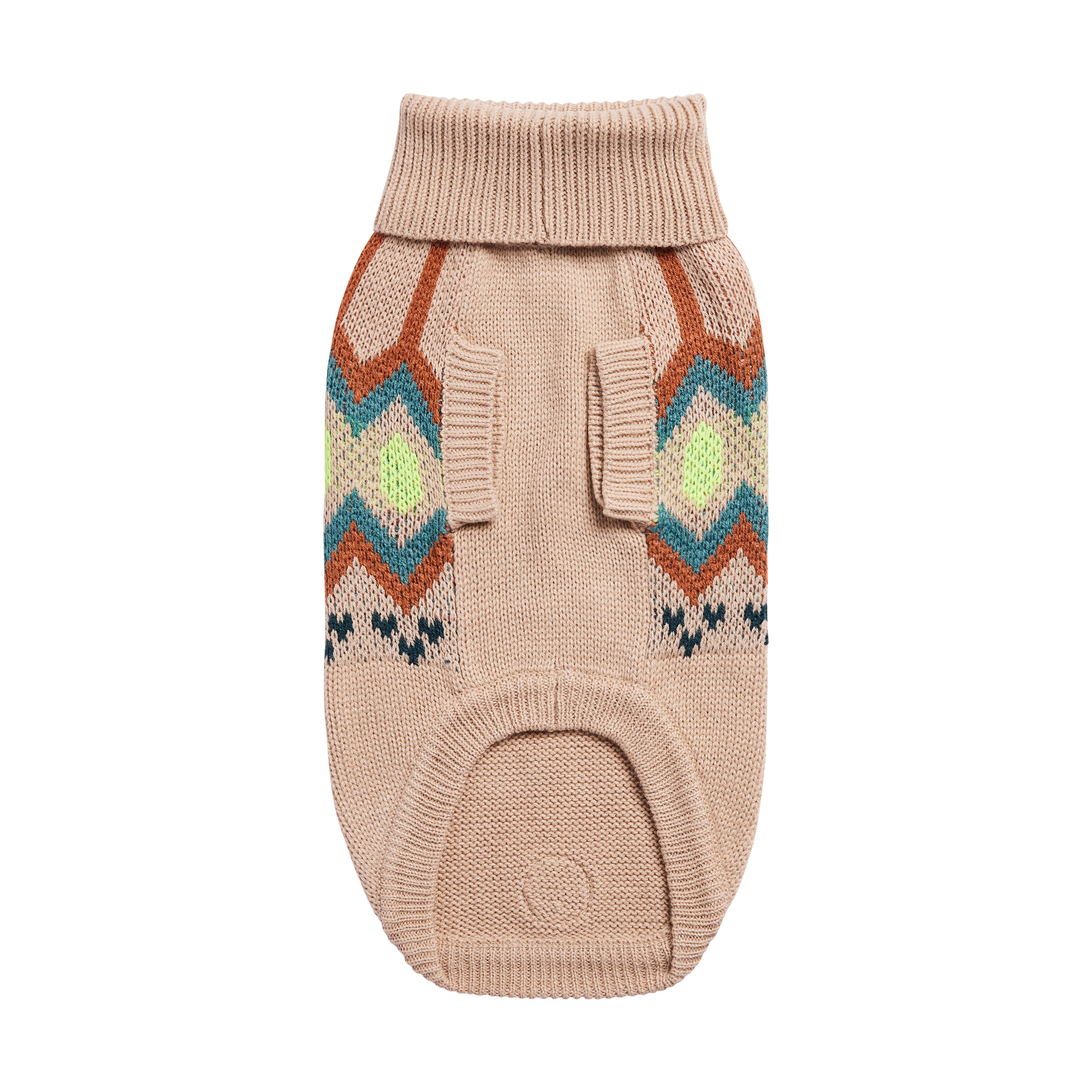 GF PET® Heritage Sweater - Sand (Vintage Native-Inspired Knit)