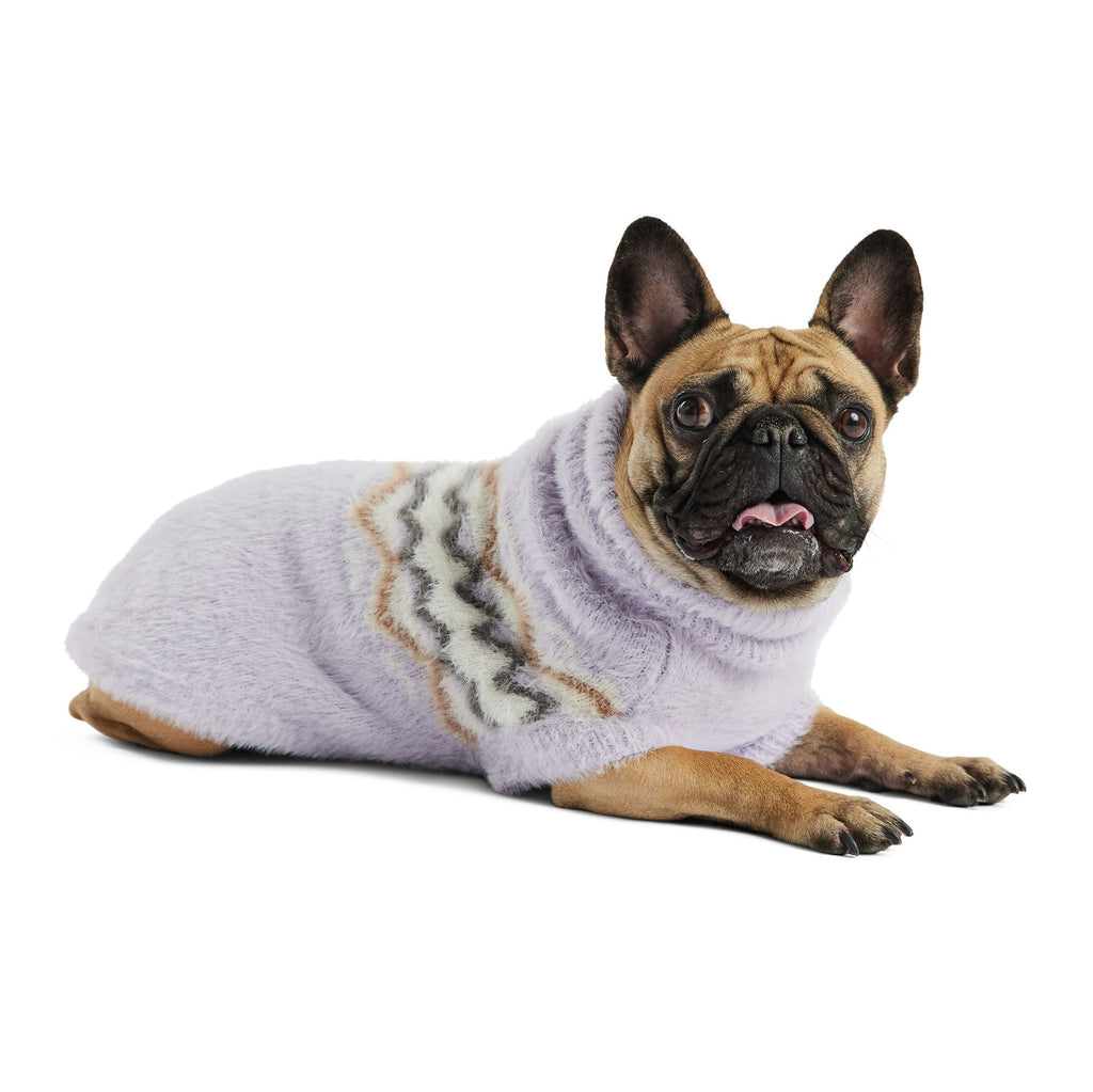 GF PET® Fuzzy Dog Sweater (Exquisite Feathery Knit & Sculpted Fit)
