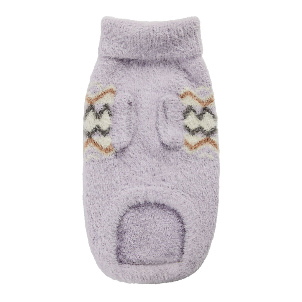 GF PET® Fuzzy Dog Sweater (Exquisite Feathery Knit & Sculpted Fit)