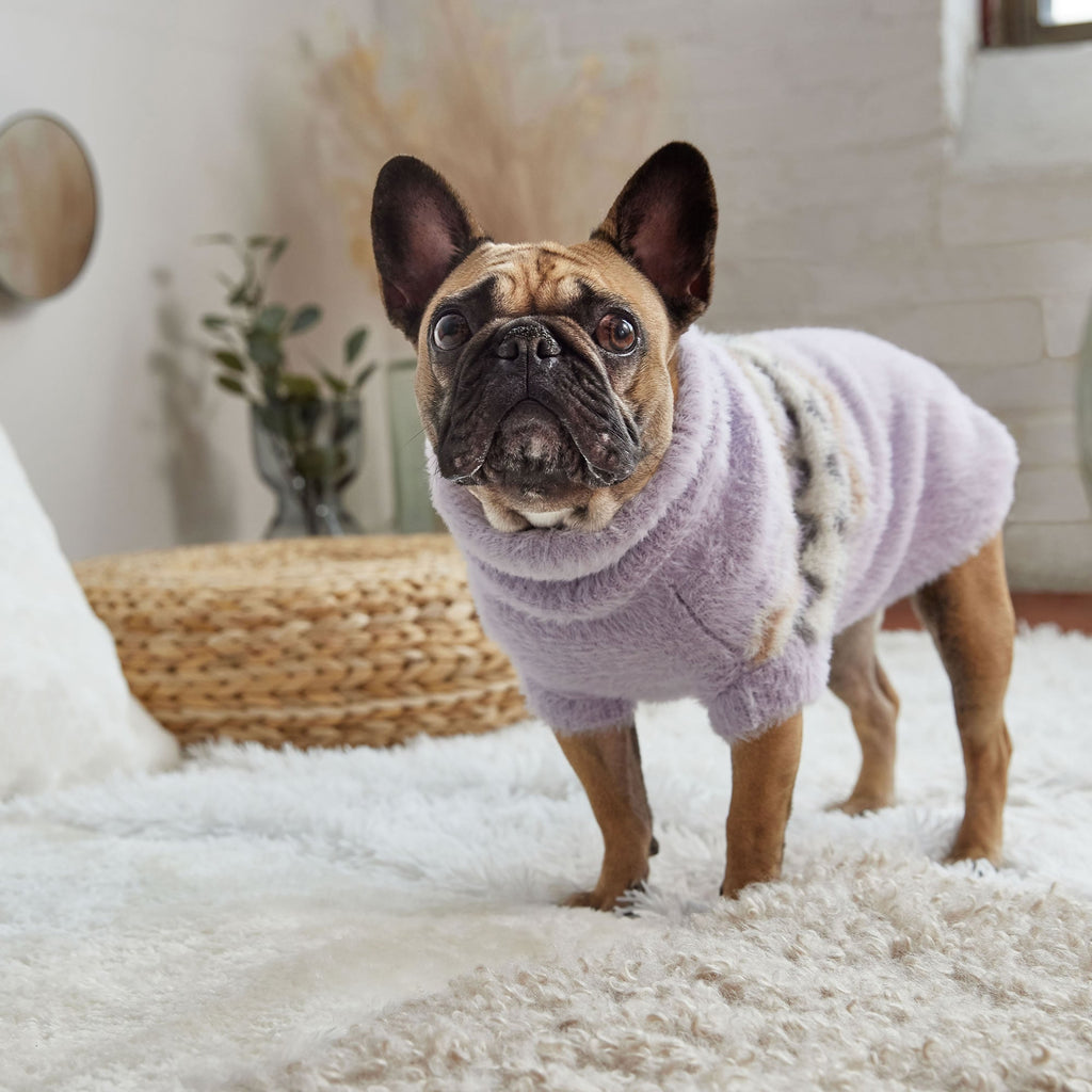 GF PET® Fuzzy Dog Sweater (Exquisite Feathery Knit & Sculpted Fit)
