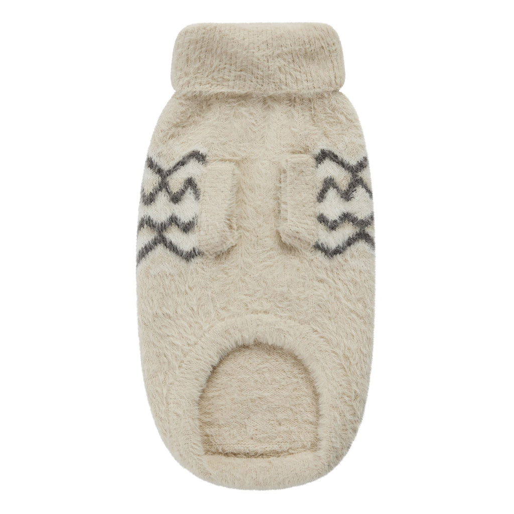 GF PET® Fuzzy Dog Sweater (Exquisite Feathery Knit & Sculpted Fit)